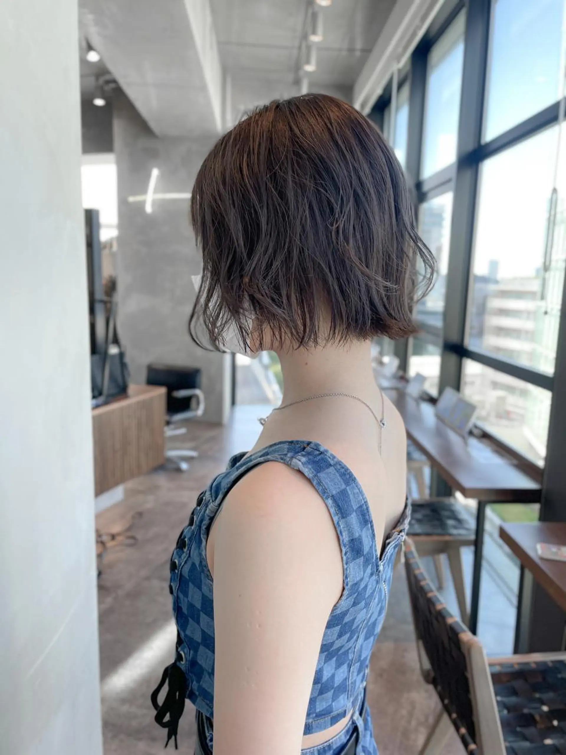 ミディアム カラー 韓国ヘア 店長NEGIのヘアスタイル