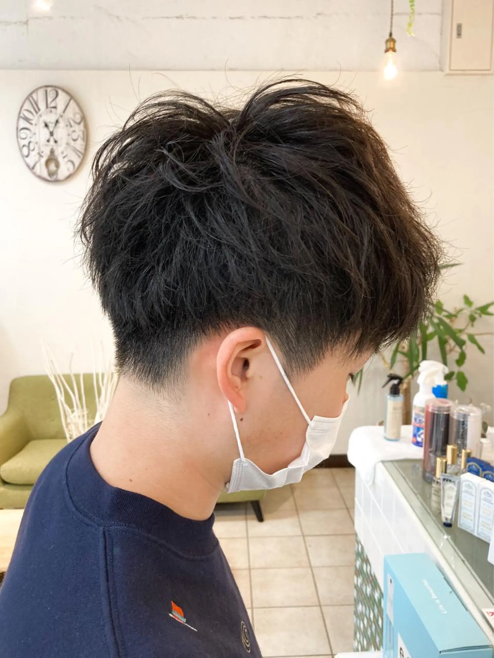 メンズ カット 樋野 亮のヘアスタイル