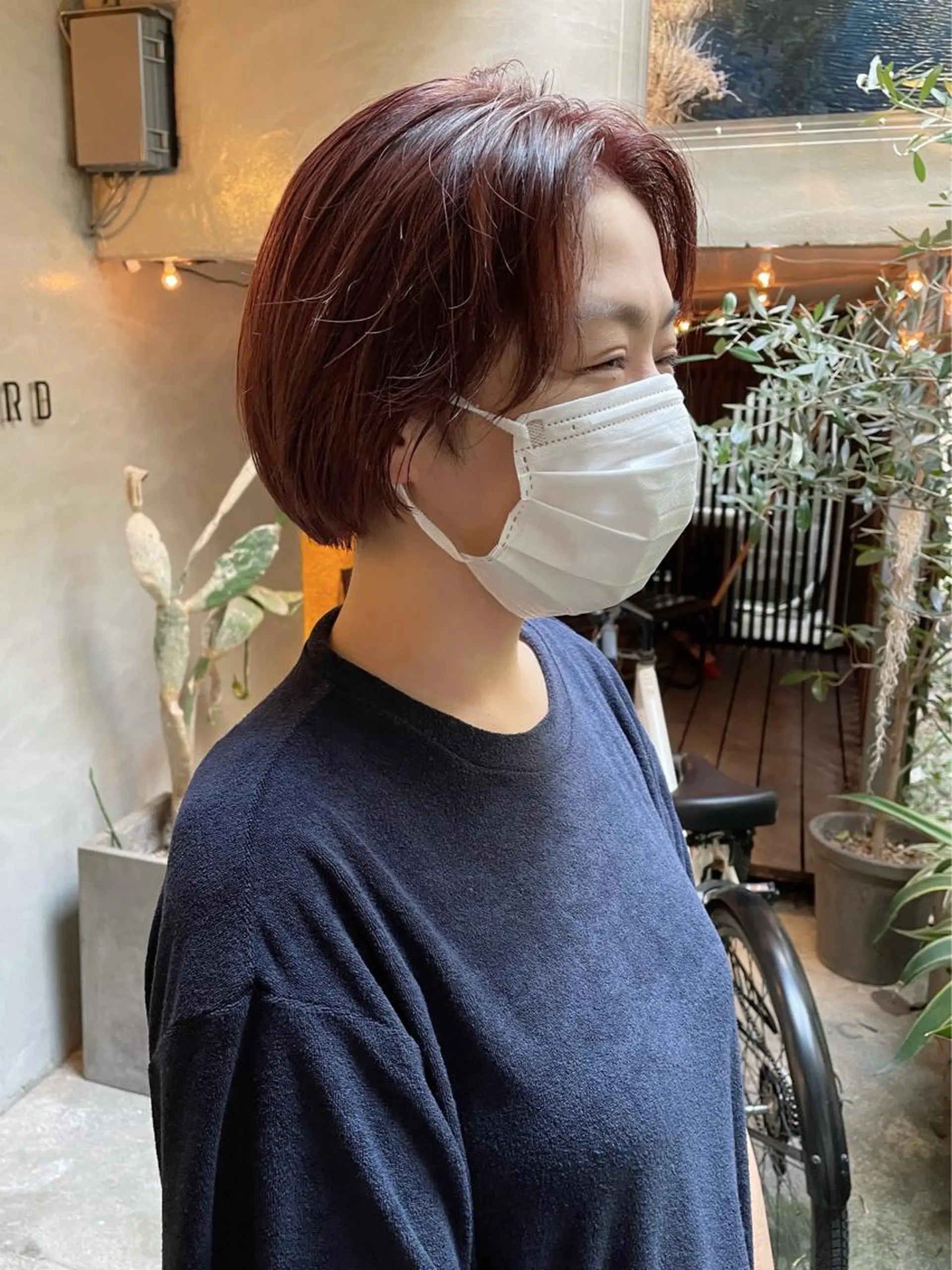 ショート カラー 高橋 愛美のヘアスタイル