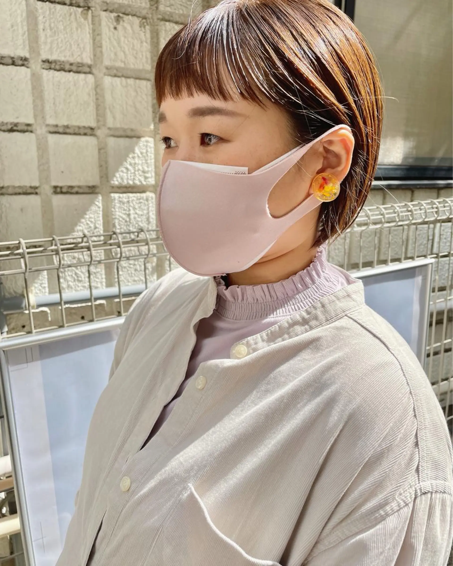 ショート カラー 高橋 愛美のヘアスタイル