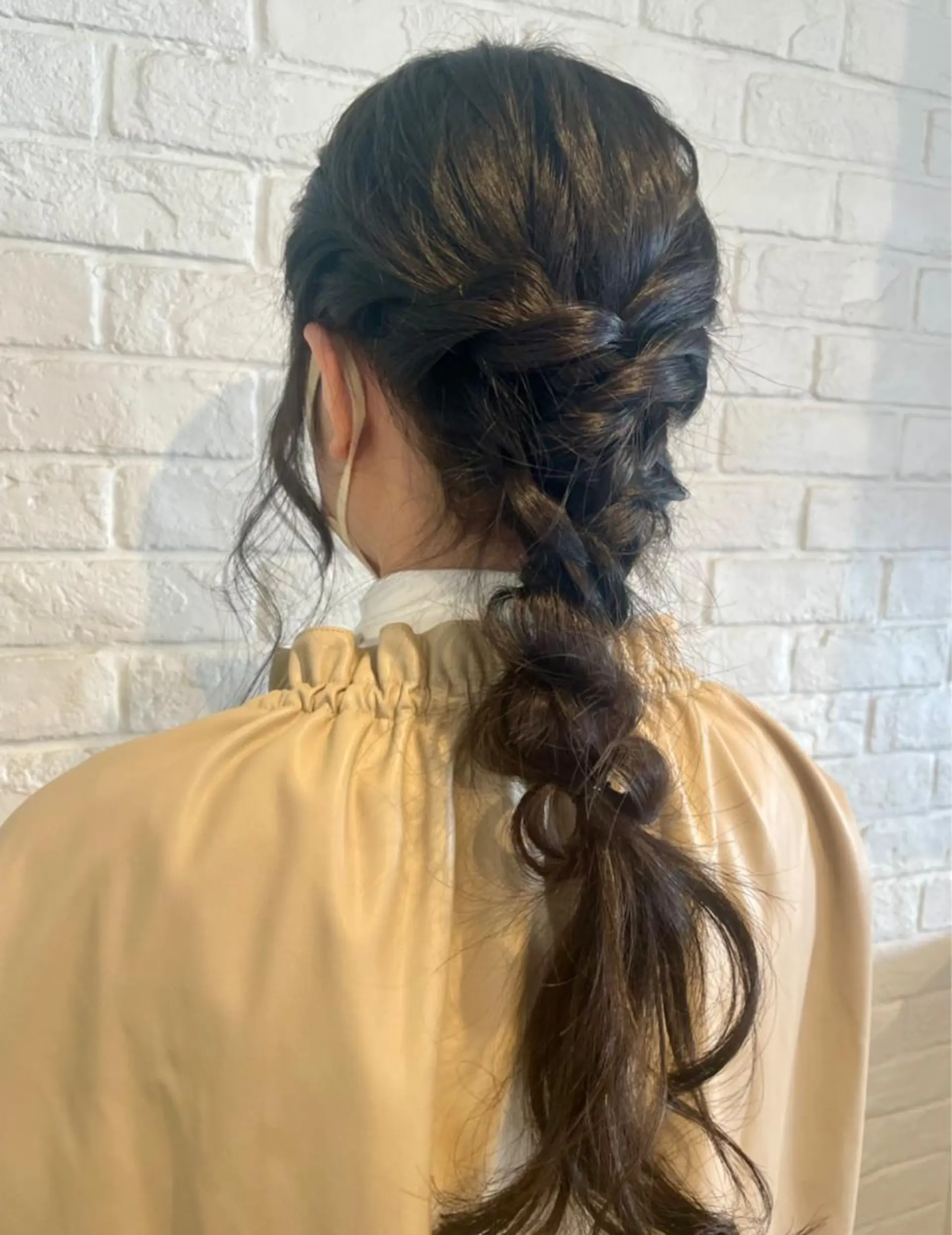 ロング ヘアアレンジ 🩰韓国レイヤー🩷 艶カラー🌷小栁歩美のヘアスタイル