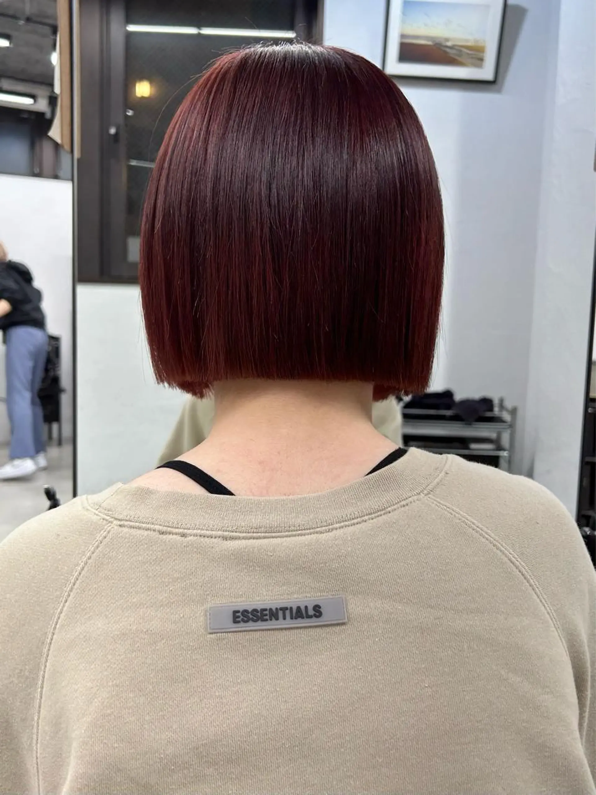 ショート カラー ブリーチ ダブルカラー ブリーチなしカラー ヘアカラー トリートメント 韓国/ハイトーン/ ボブ🎀MIKU🎀のヘアスタイル