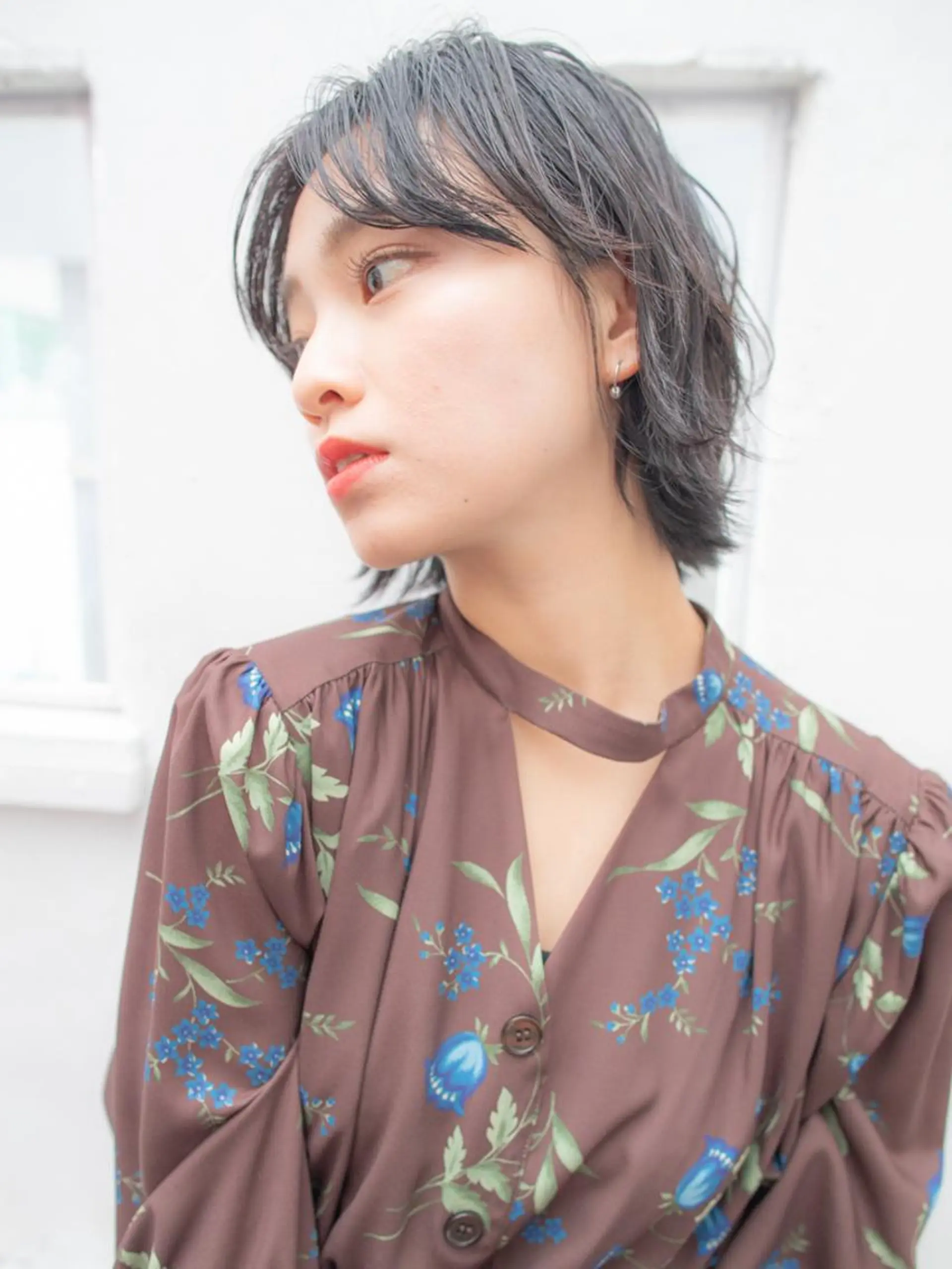 ショート カラー ヘアアレンジ ボブ ヘアカラー 北九州美容室 🕊️わかな✂︎のヘアスタイル