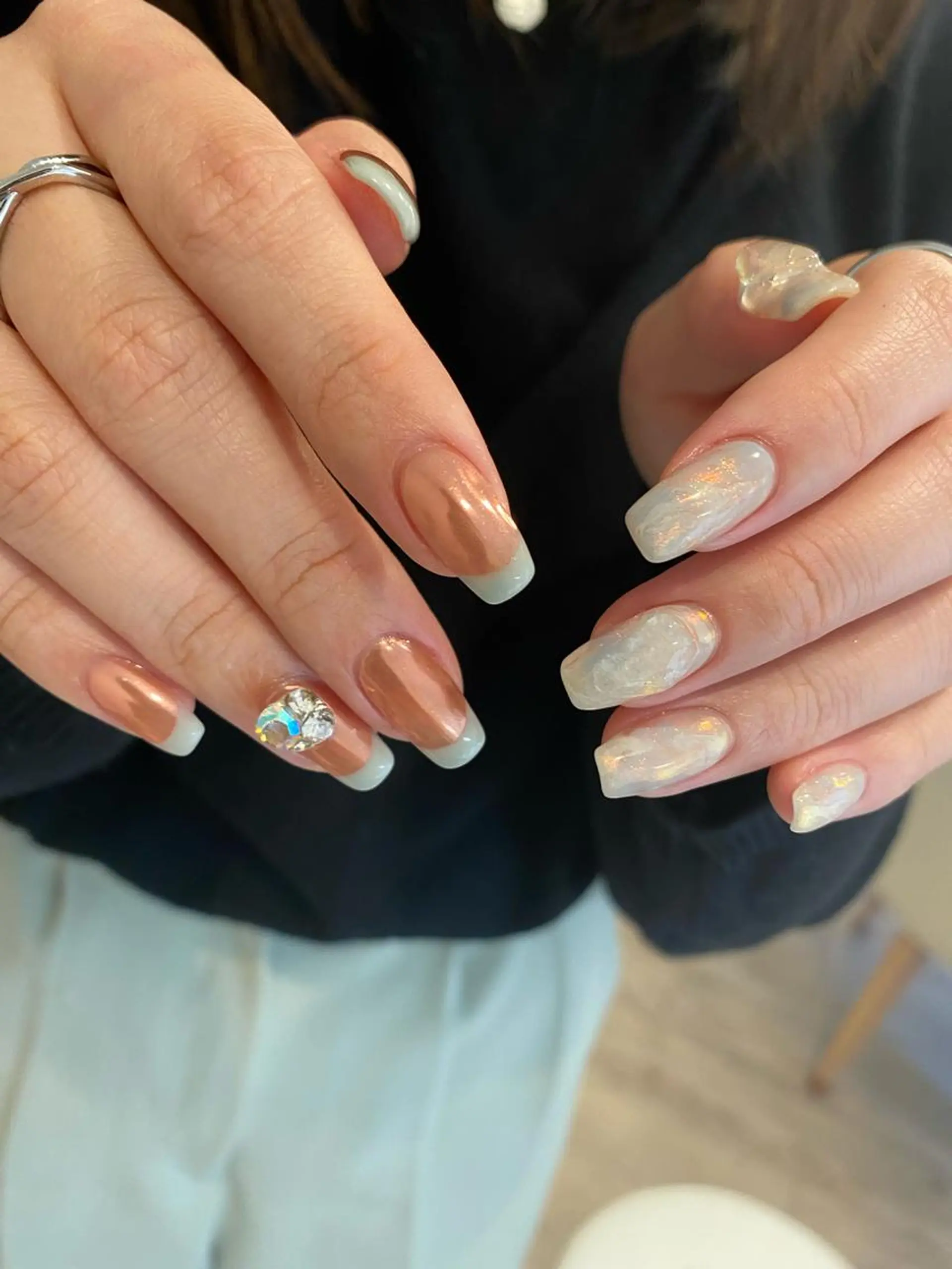 ネイル ハンドネイル 【LINON】 airiのネイルデザイン