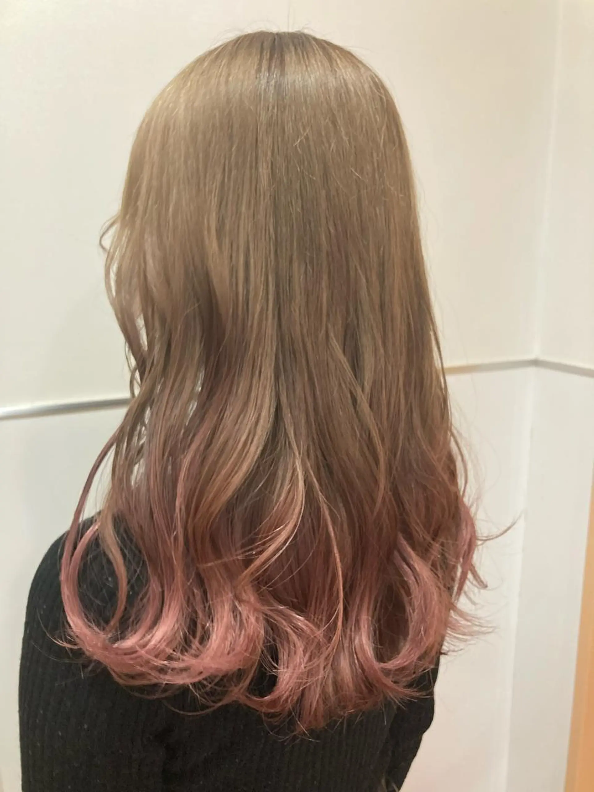 セミロング カラー Yamamoto 半個室美容室zinaのヘアスタイル