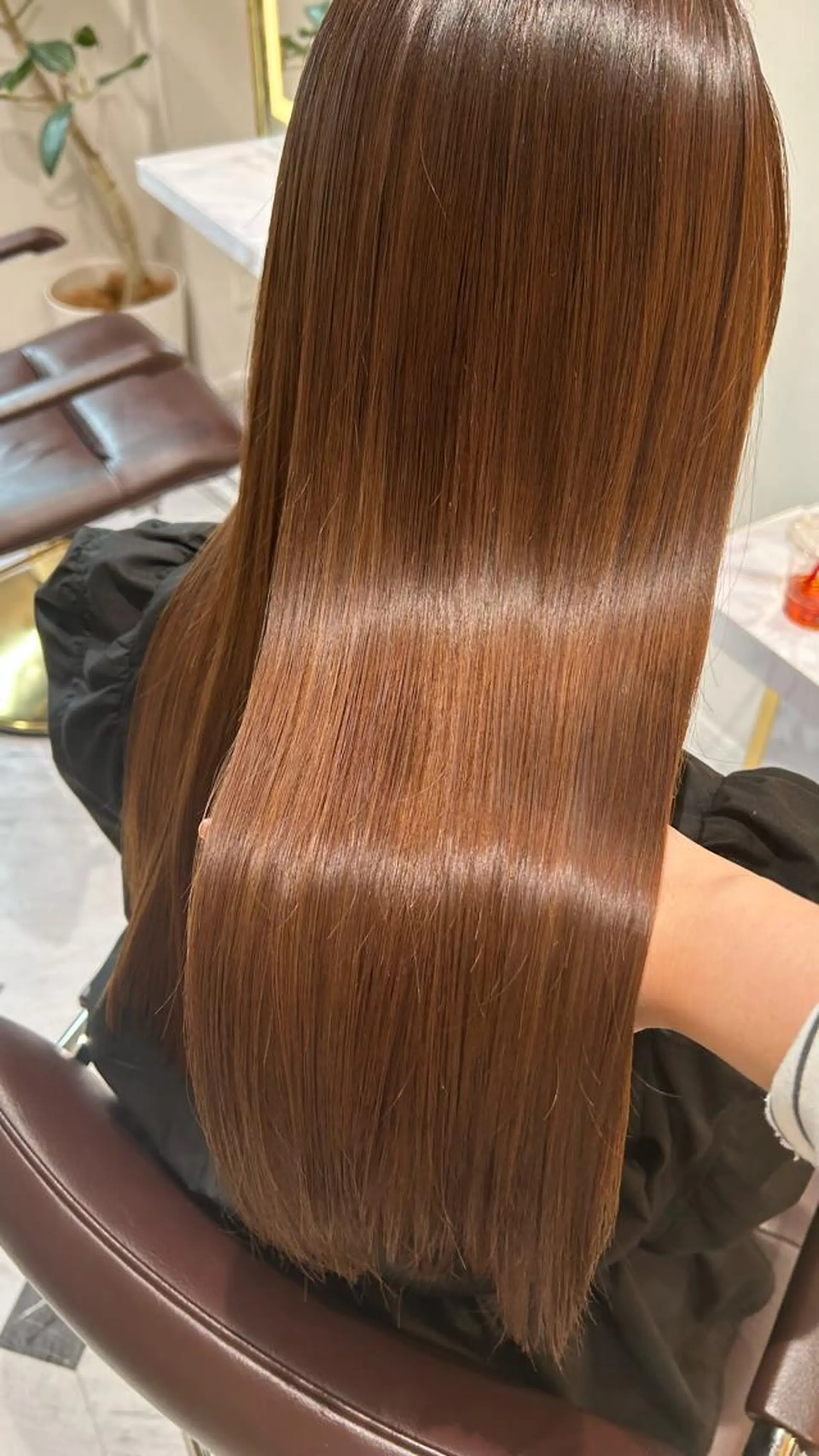 ロング ヘアカラー トリートメント 髪質改善サロン🫧 戎谷栞菜のヘアスタイル