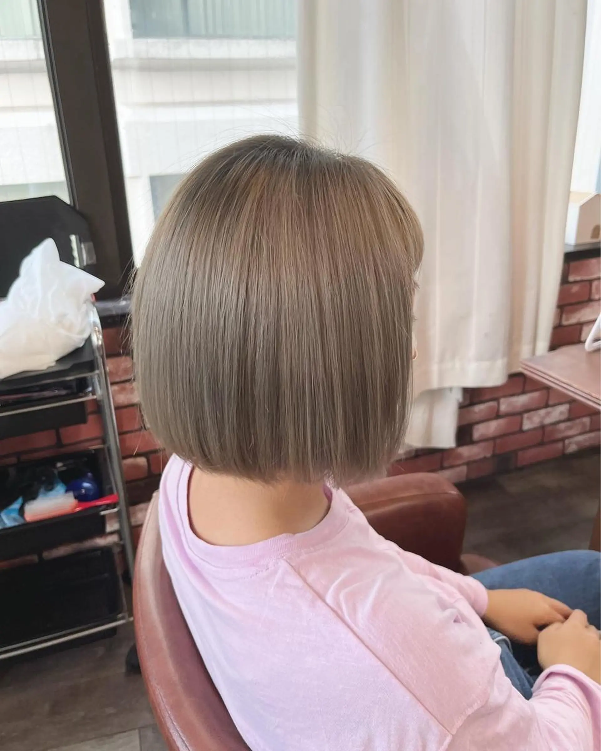 ショート カラー 眞壁 華子のヘアスタイル