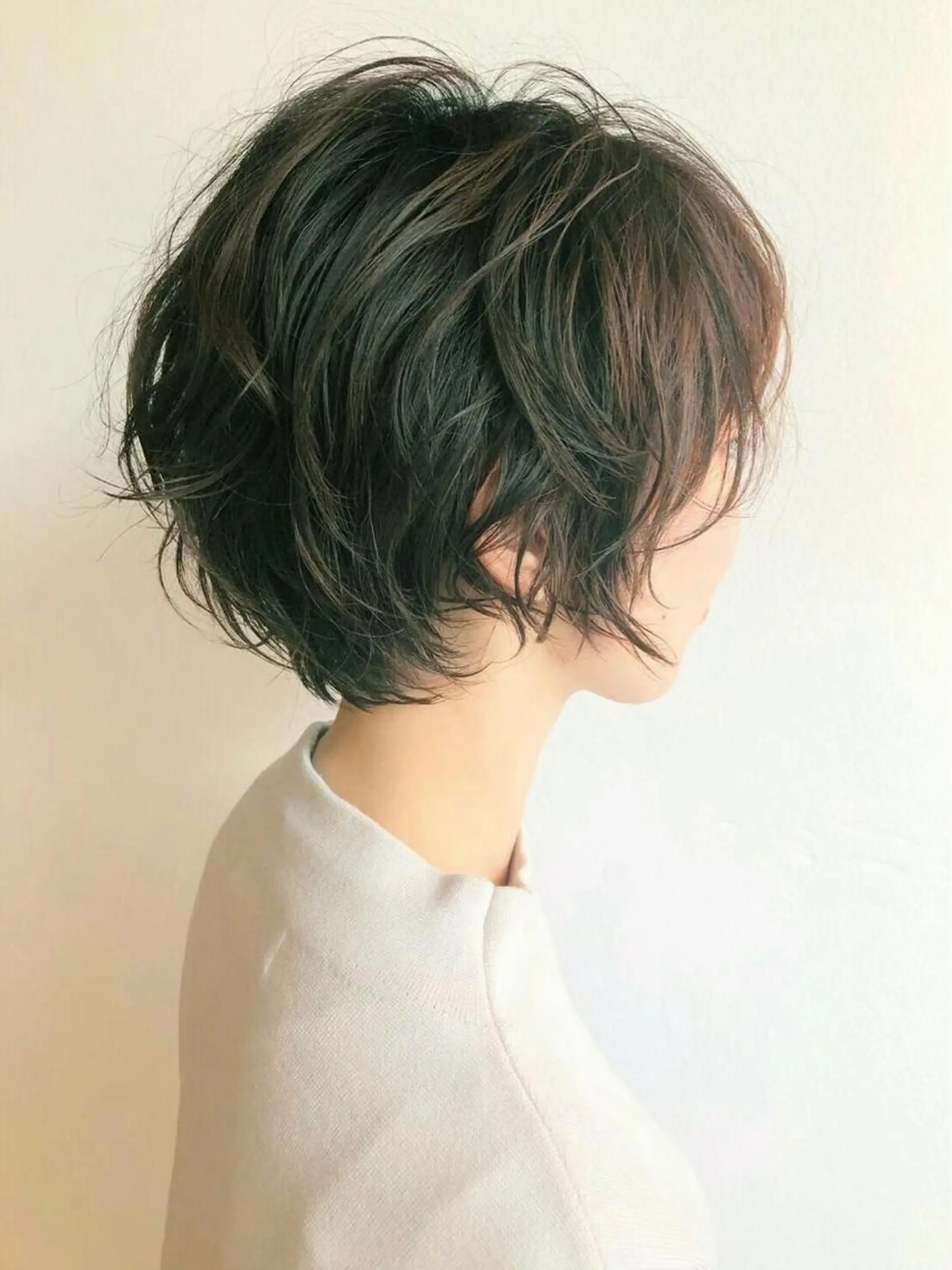 ショート カラー パーマ ヘアアレンジ メンズ ネイル マツエク・マツパ ショート/ボブ /パーマ🌿柏原良亮のヘアスタイル