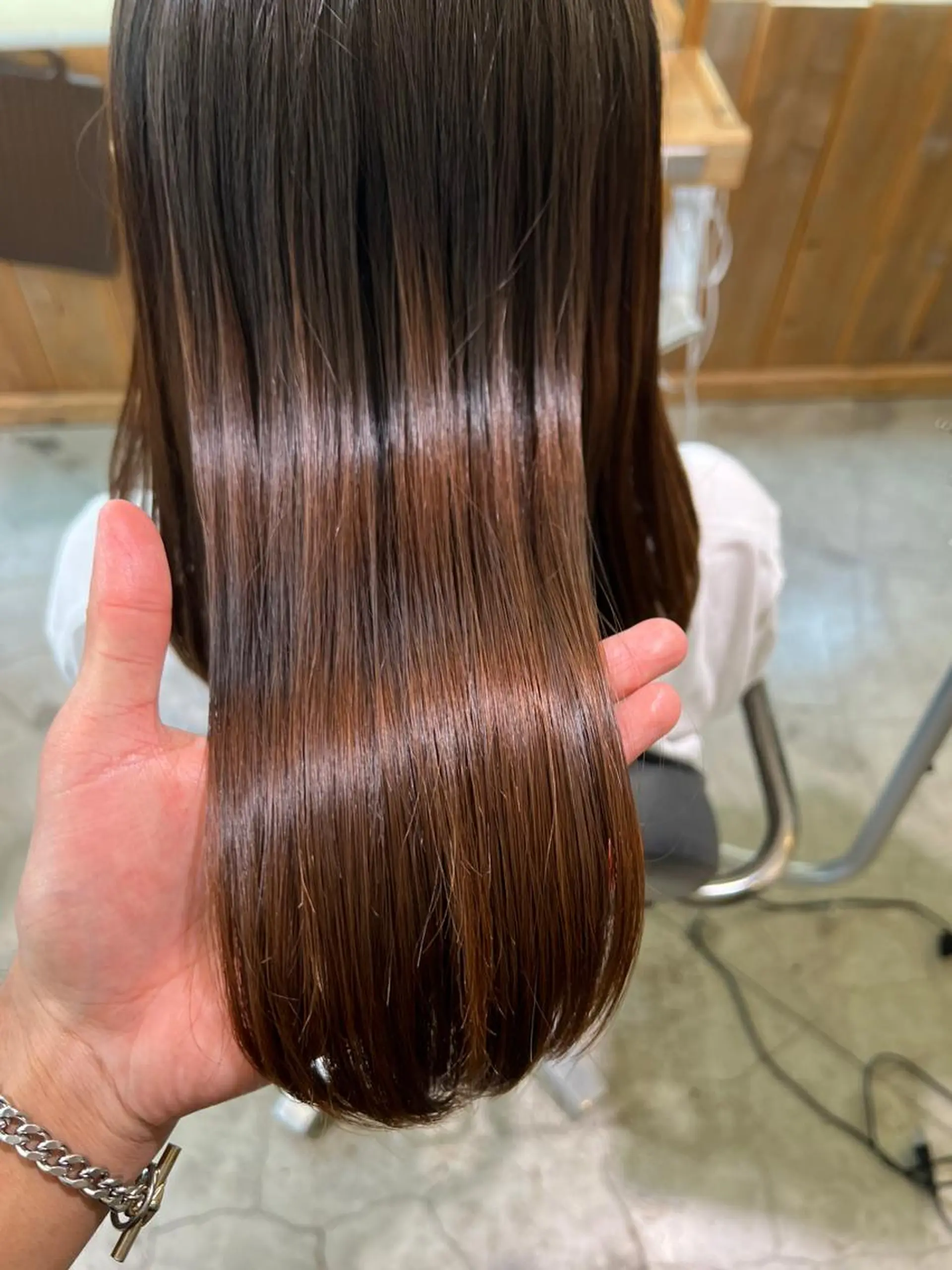 ロング カラー ヘアカラー 舘野 太嘉宏のヘアスタイル