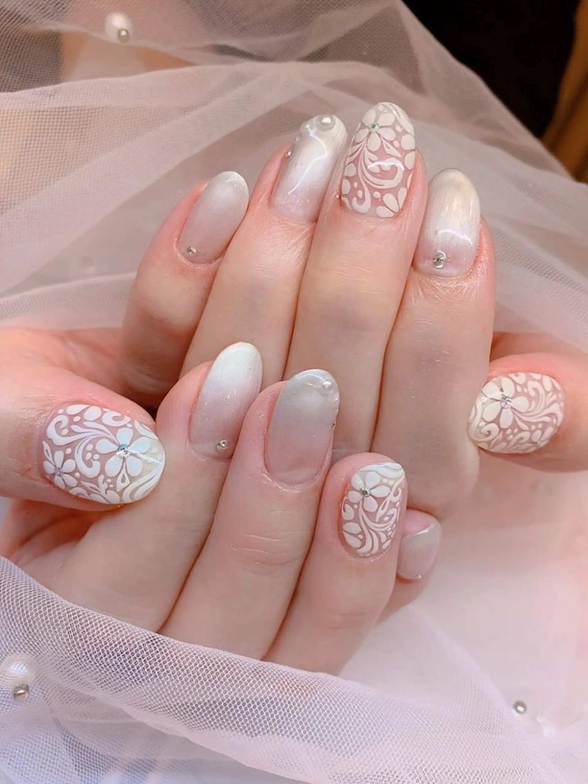 ネイル 長さだし専門店 M2　rikaのネイルデザイン