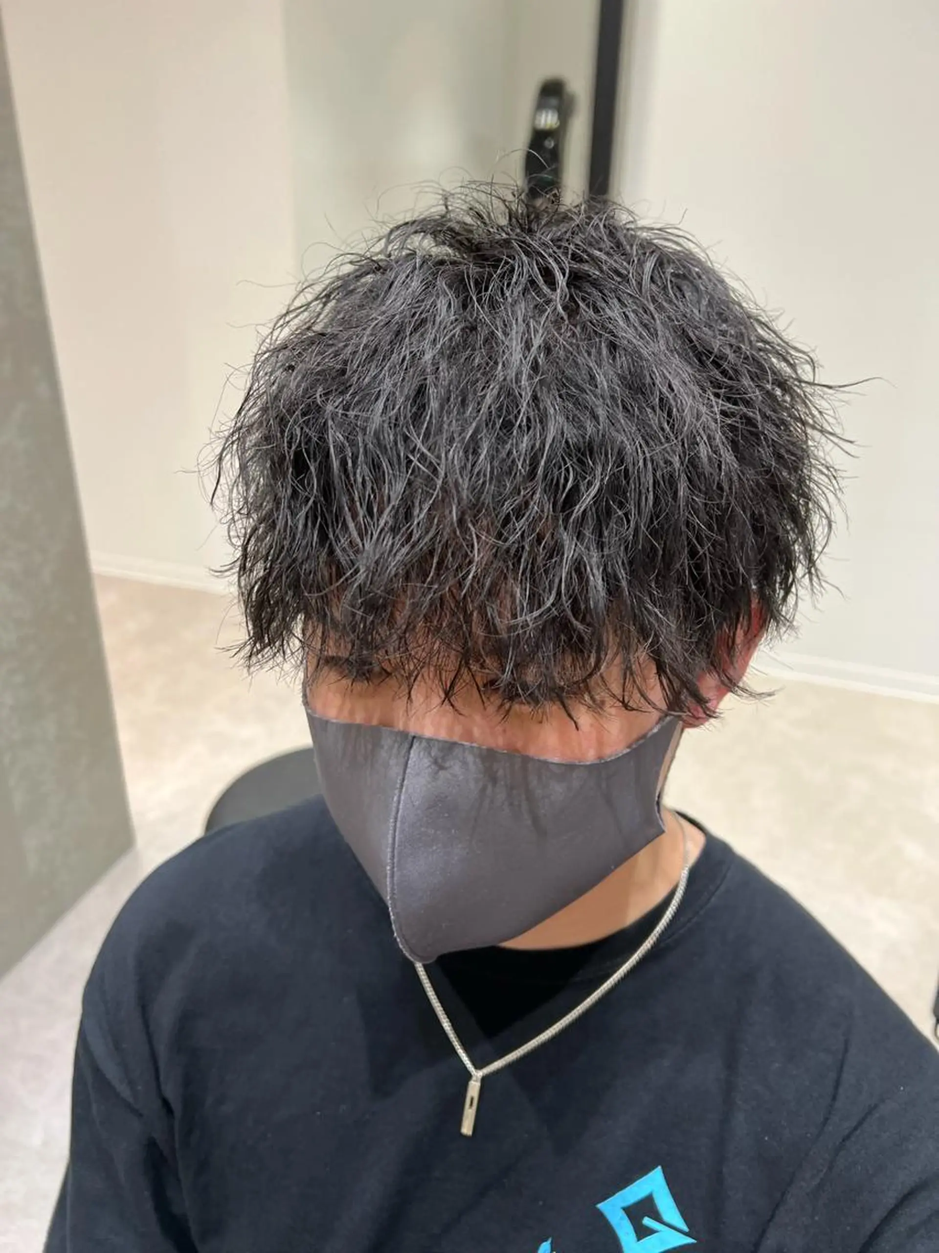 ショート パーマ ツイストパーマ メンズ特化美容師 大野彩芽の眉毛・アイブロウイメージ