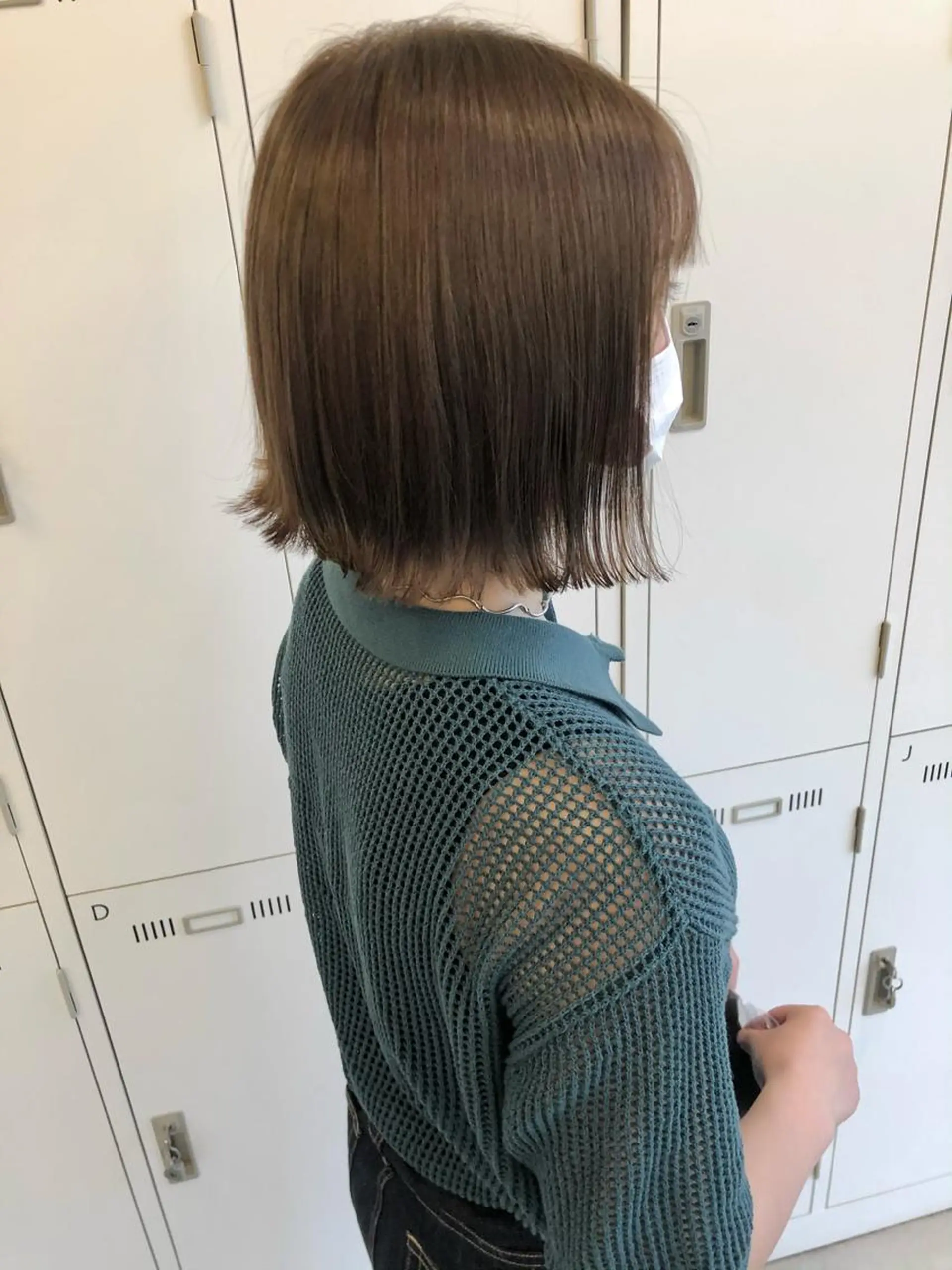 ショート 切りっぱなしボブ ボブ Saori / さおりのヘアスタイル