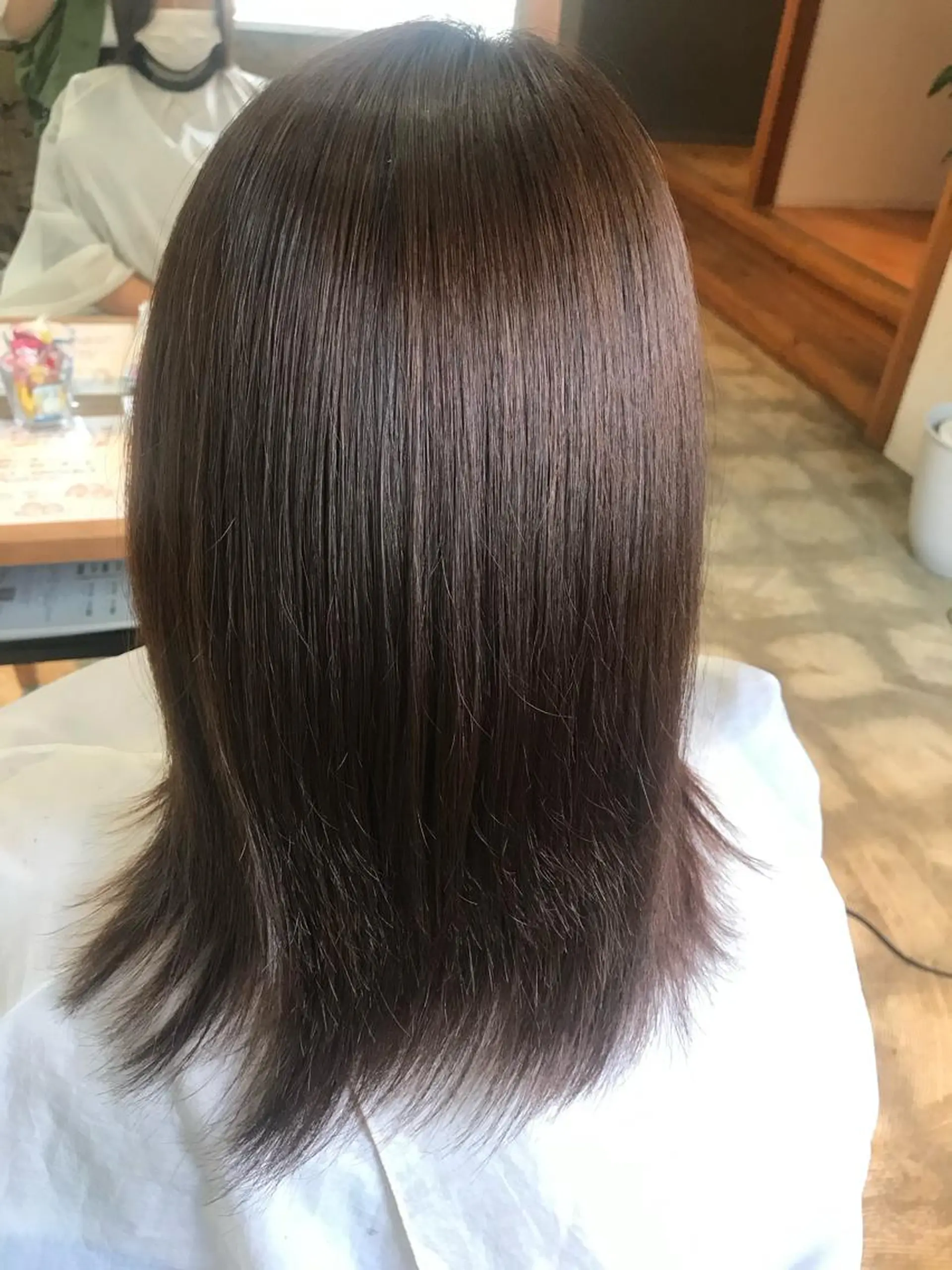 ミディアム 透明感カラー wacoのヘアスタイル