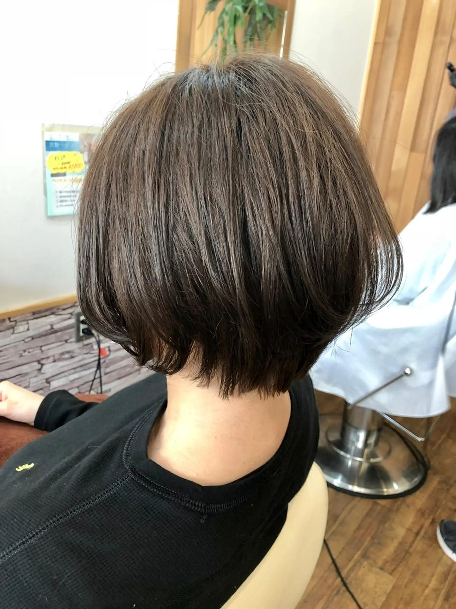 ショート カラー ショートボブ ボブ ショートヘア カット ヘアカラー トリートメント N-plants 和泉中央店のヘアスタイル