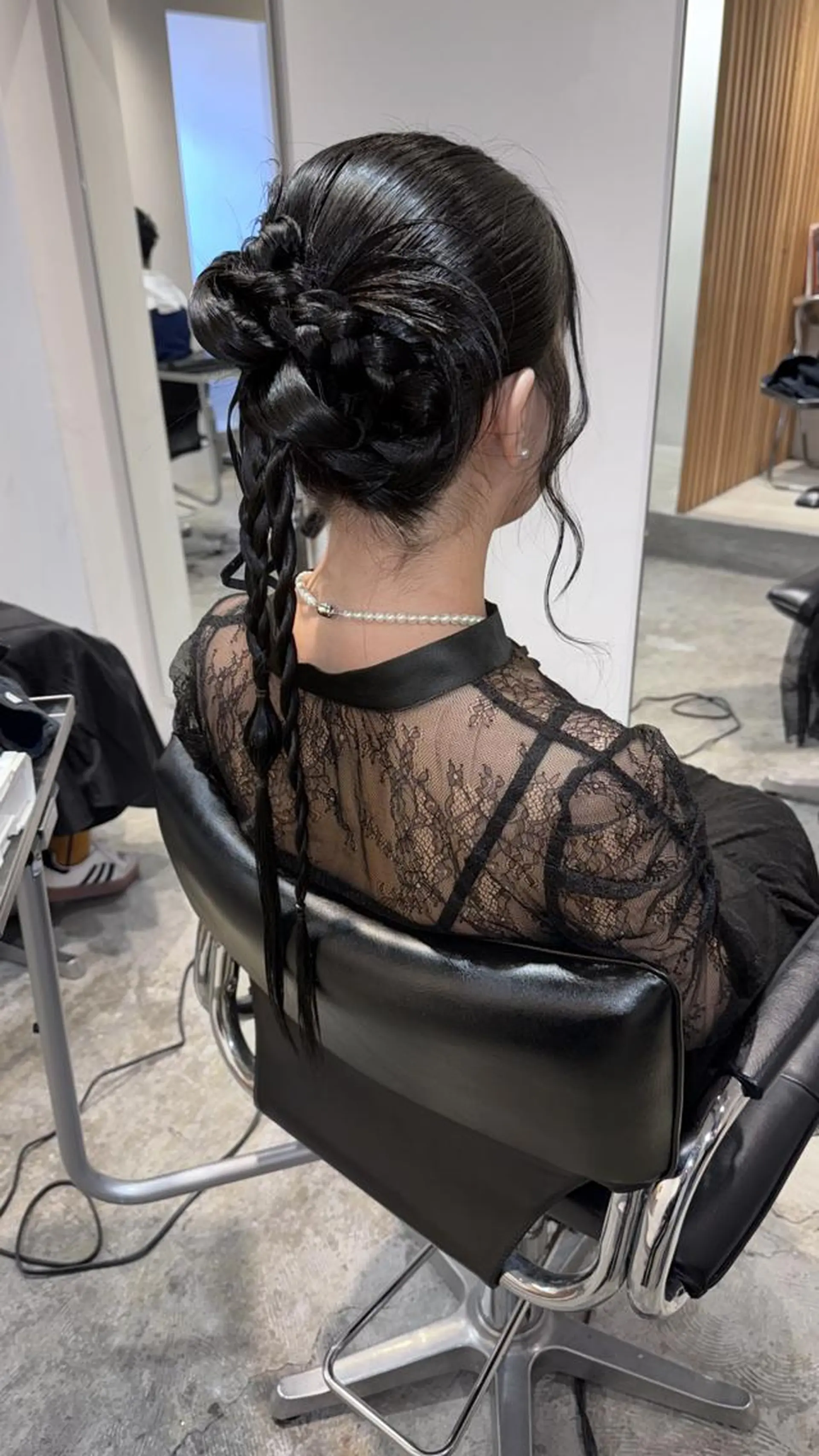 ヘアアレンジ ヘアセット サイレント美容師 アイリィのヘアスタイル