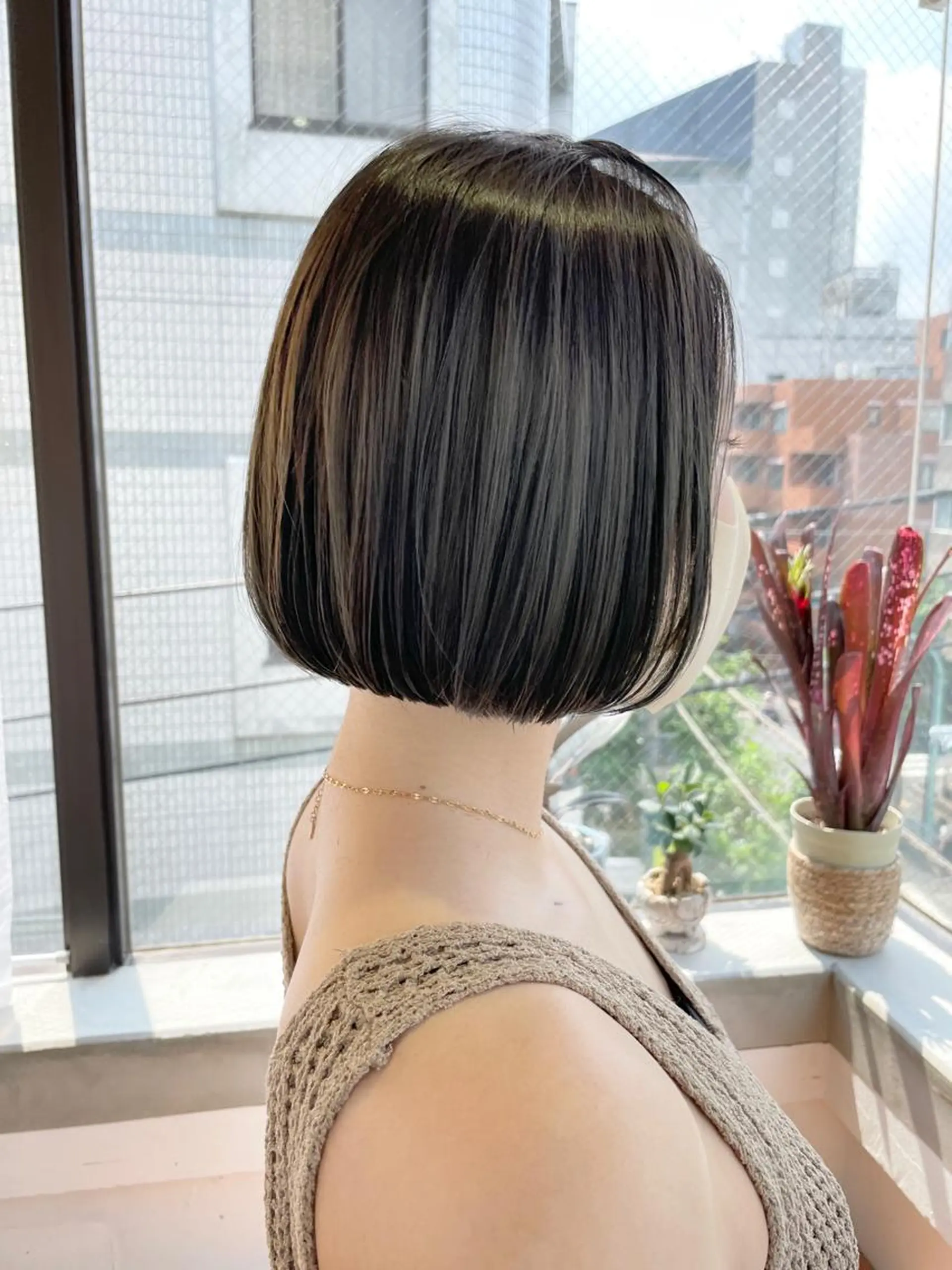 ショート カラー ハイライトカラー ボブ ハイライト ショート・ボブ 徳竹淳一のヘアスタイル