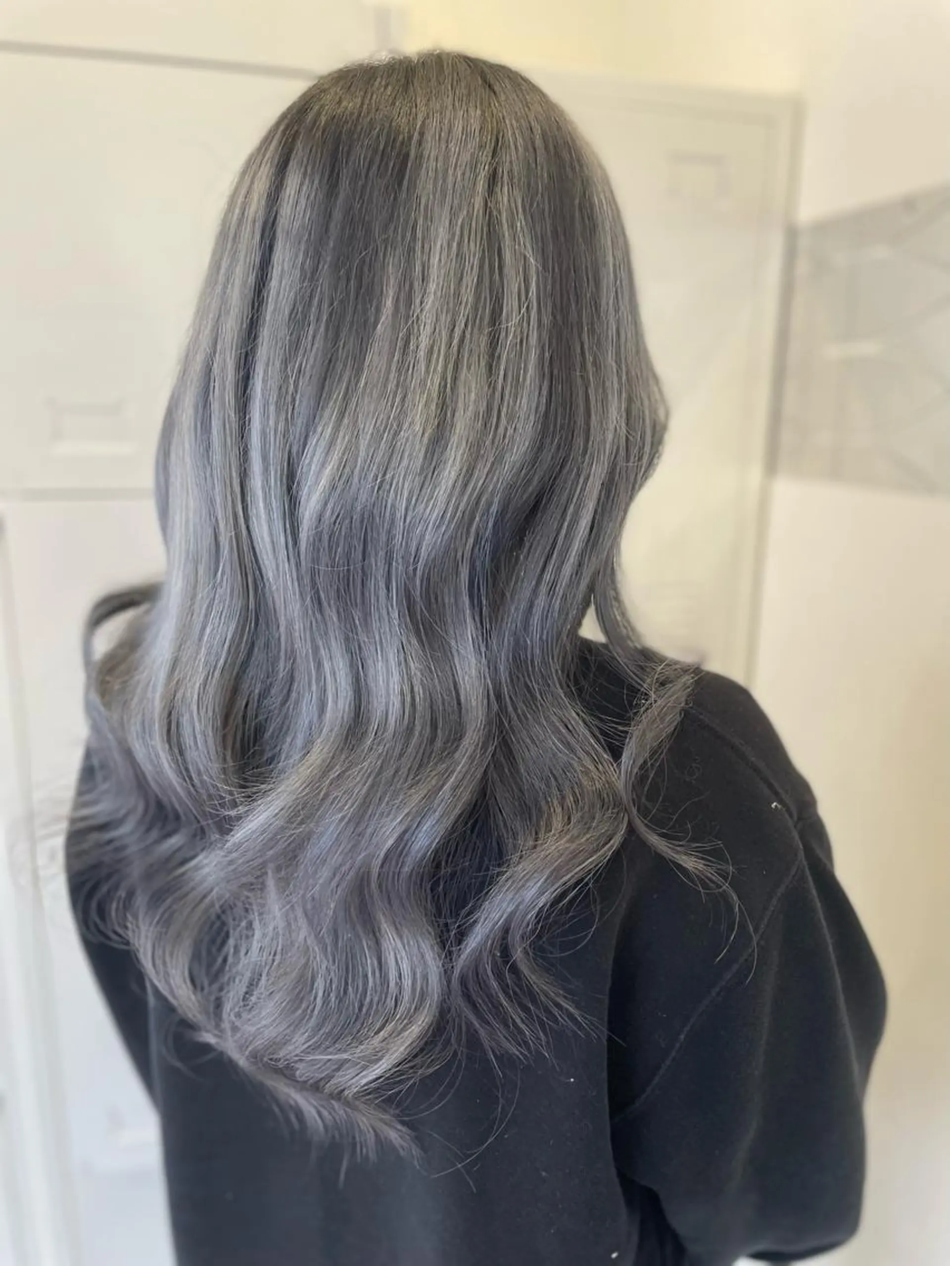 ロング カラー バレイヤージュ ブリーチ ケアブリーチ ハイライトカラー ハイライト ヘアカラー トリートメント エクステ/髪質改善/ rita/フルヤマのヘアスタイル