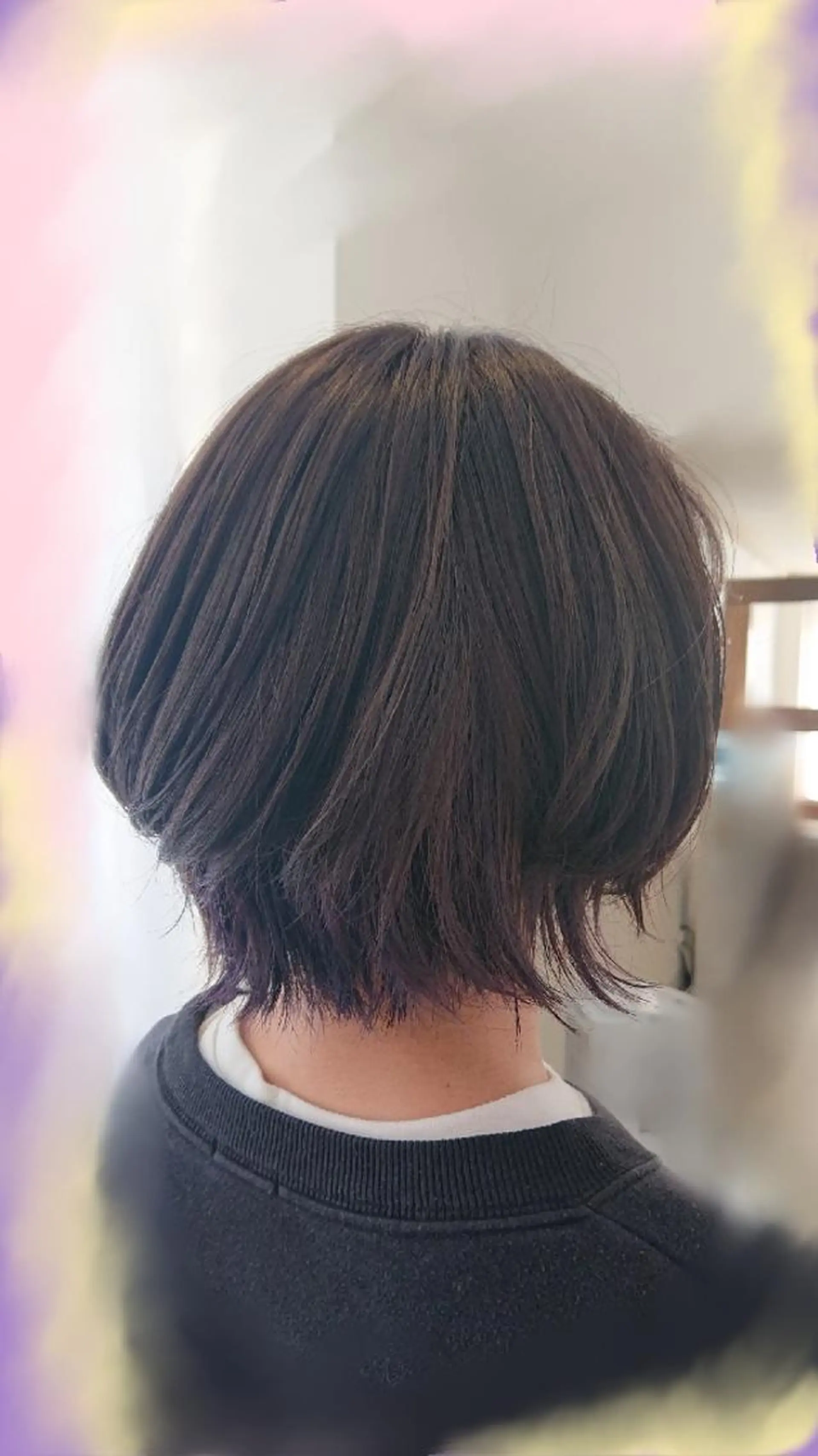 ショート アッシュ ボブ くびれヘア 松浦 美和【miwa】のヘアスタイル