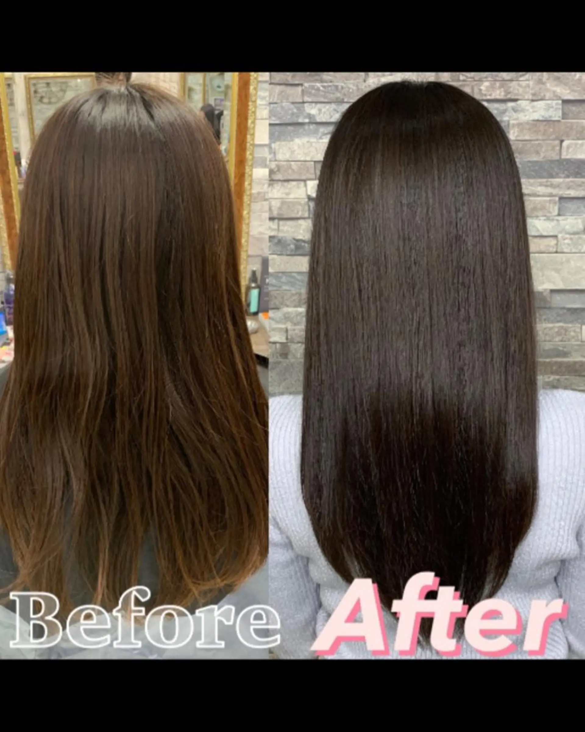 ロング カラー トリートメント 酸熱トリートメント トリートメント ハイトーン Arphyのヘアスタイル