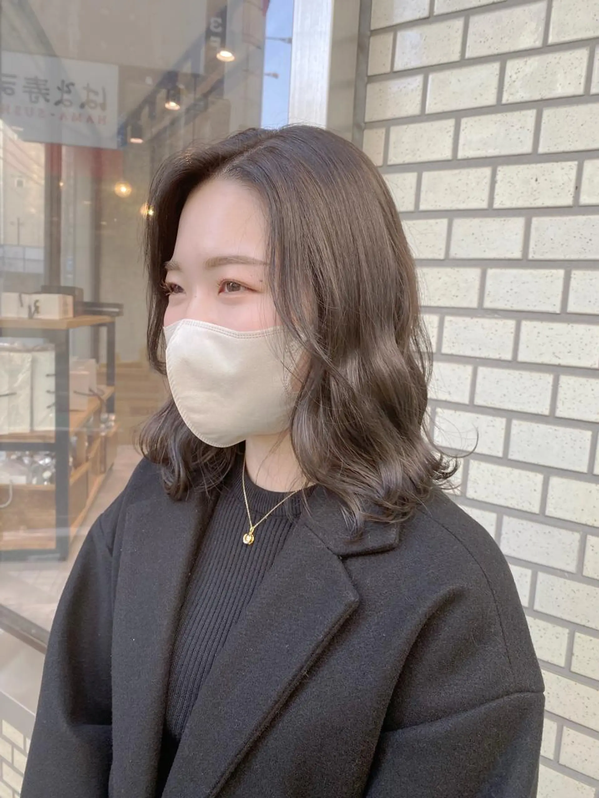 ミディアム カラー グレージュ オリーブグレージュ オリーブグレー ブリーチ/髪質改善 🍊MASAKiのヘアスタイル