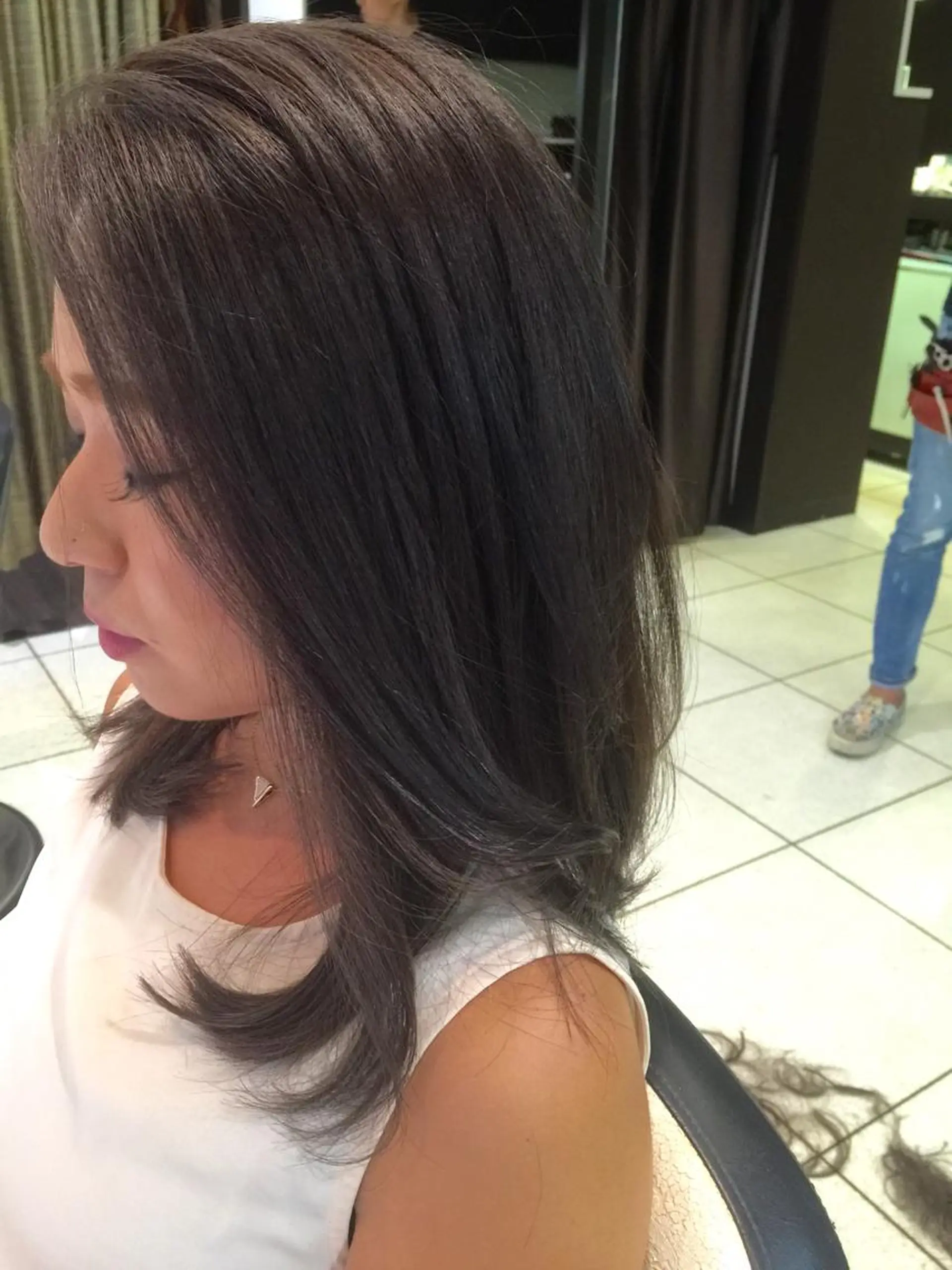 セミロング 💫newi💫村上 孝一のヘアスタイル