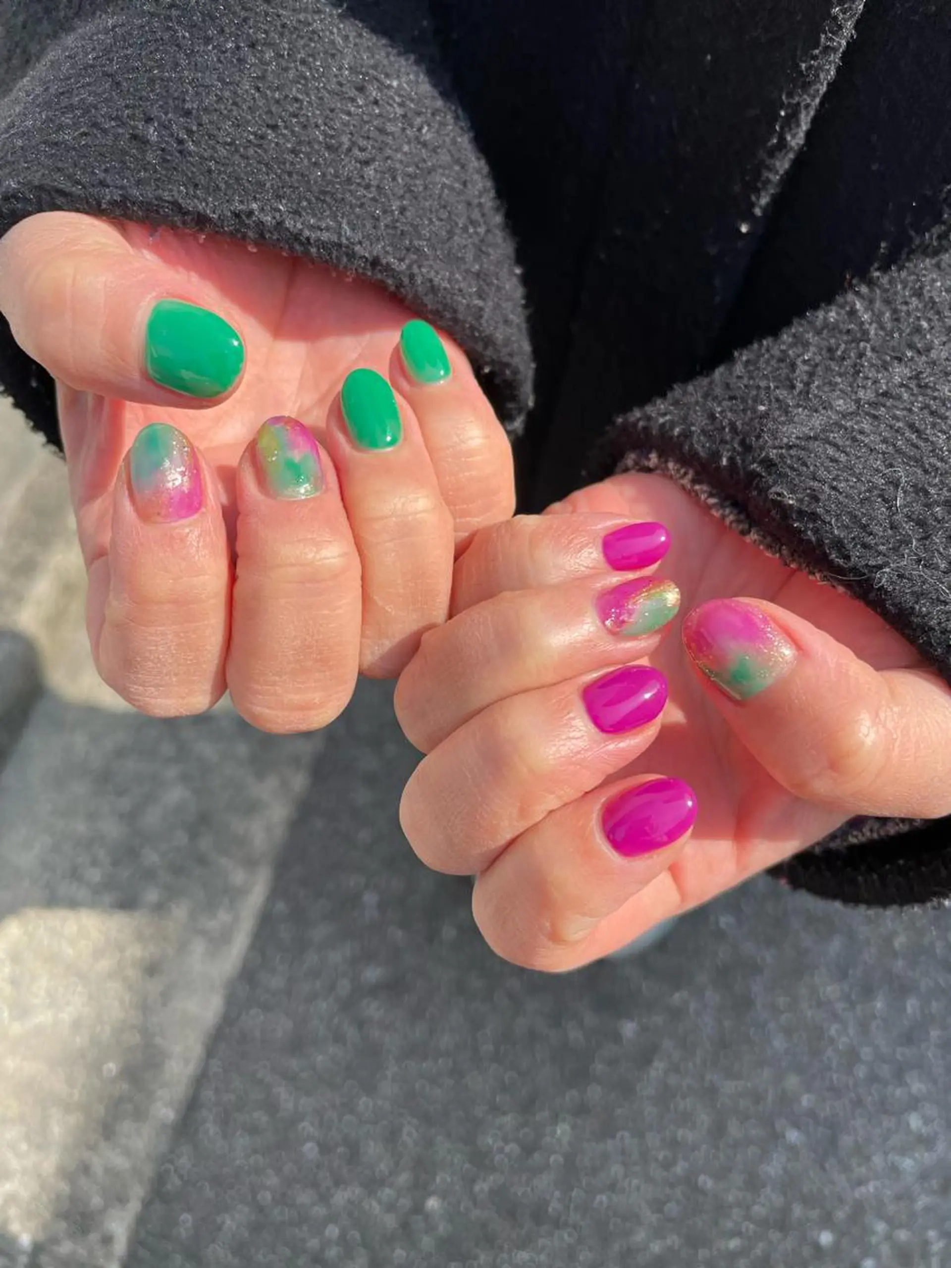 ネイル ハンドネイル ハンドケア 岩山 直子のネイルデザイン