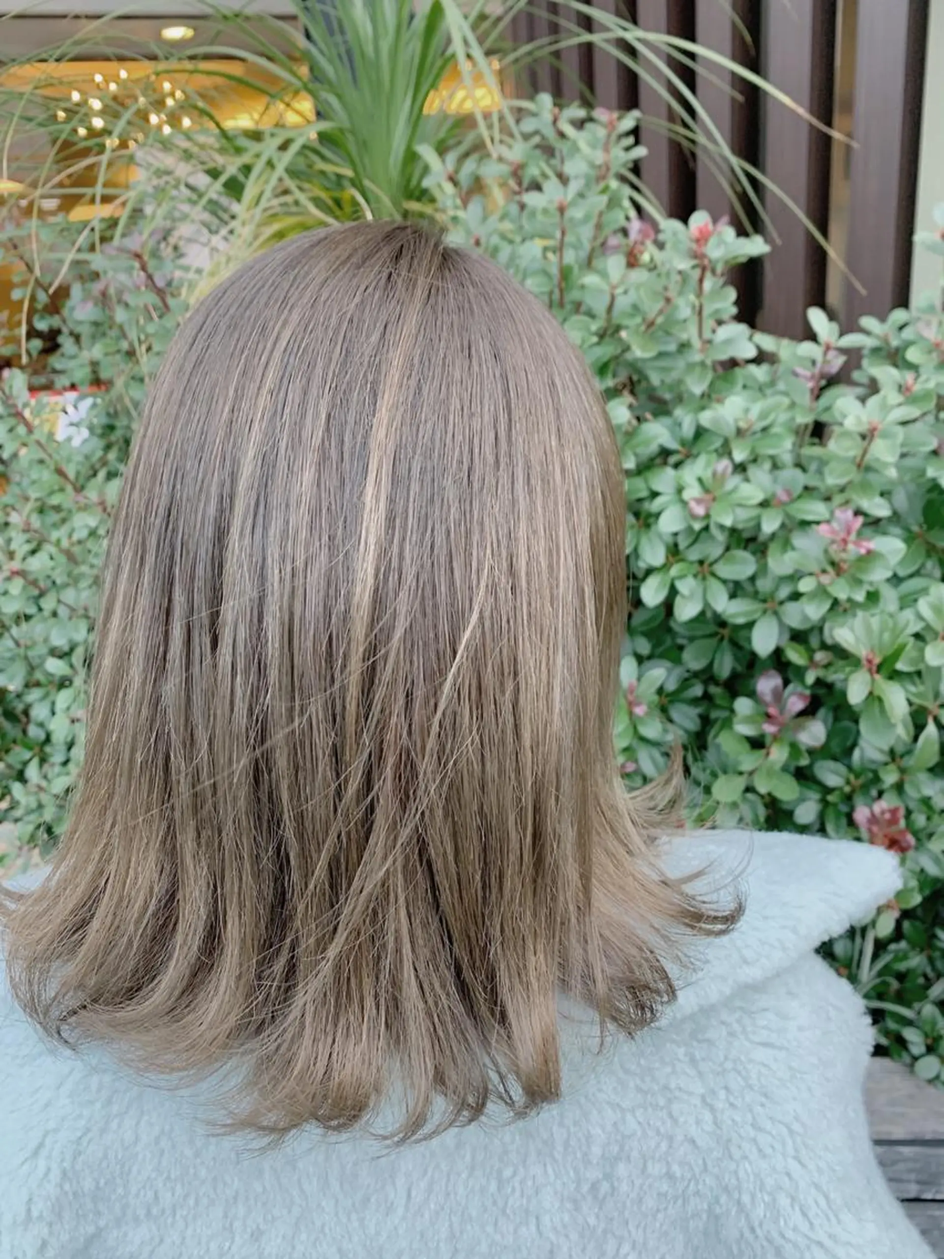 ミディアム カラー 店長/骨格診断/美髪 髪質改善/松若　優のヘアスタイル