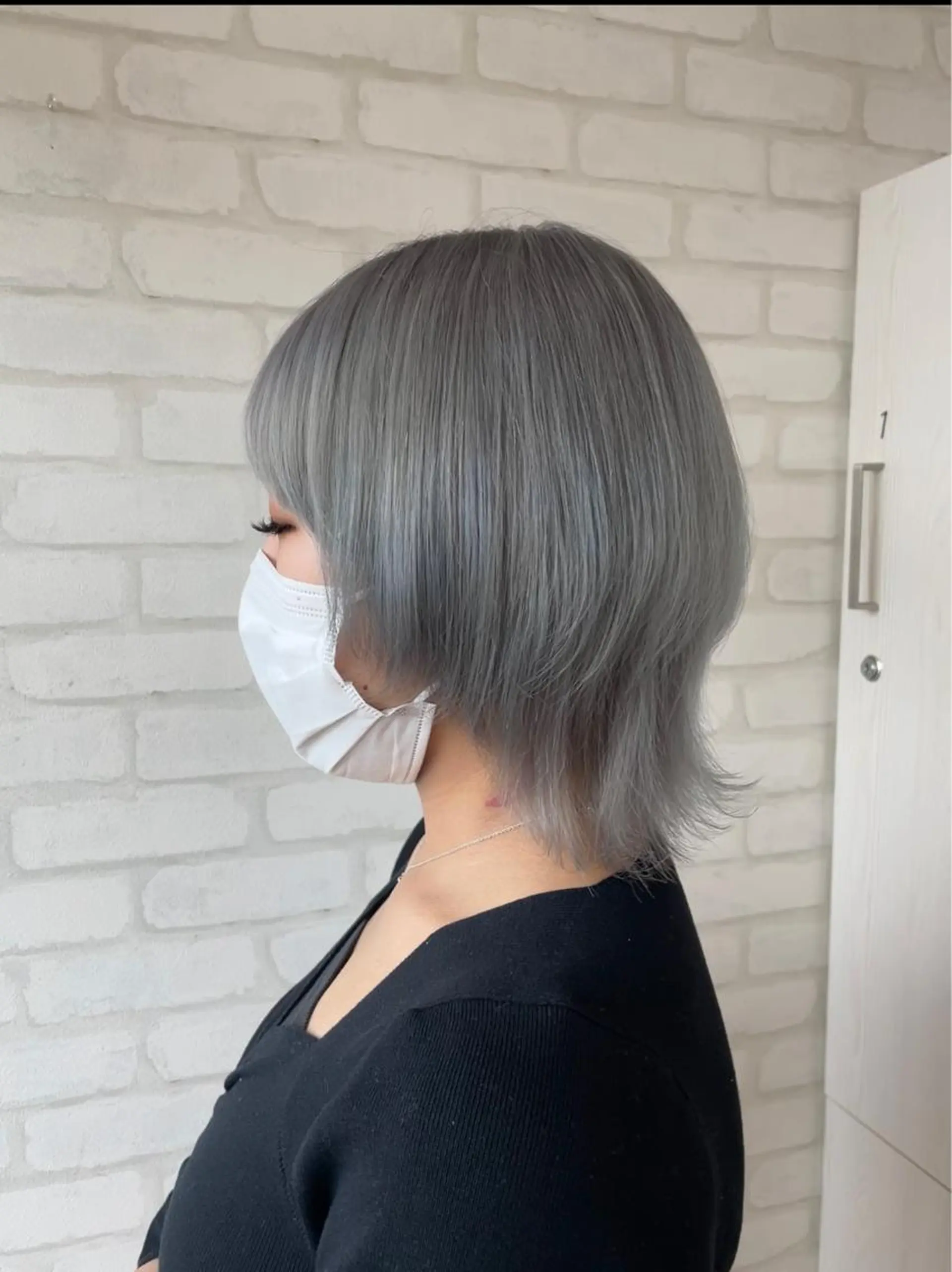 カラー 新田 章太郎のヘアスタイル