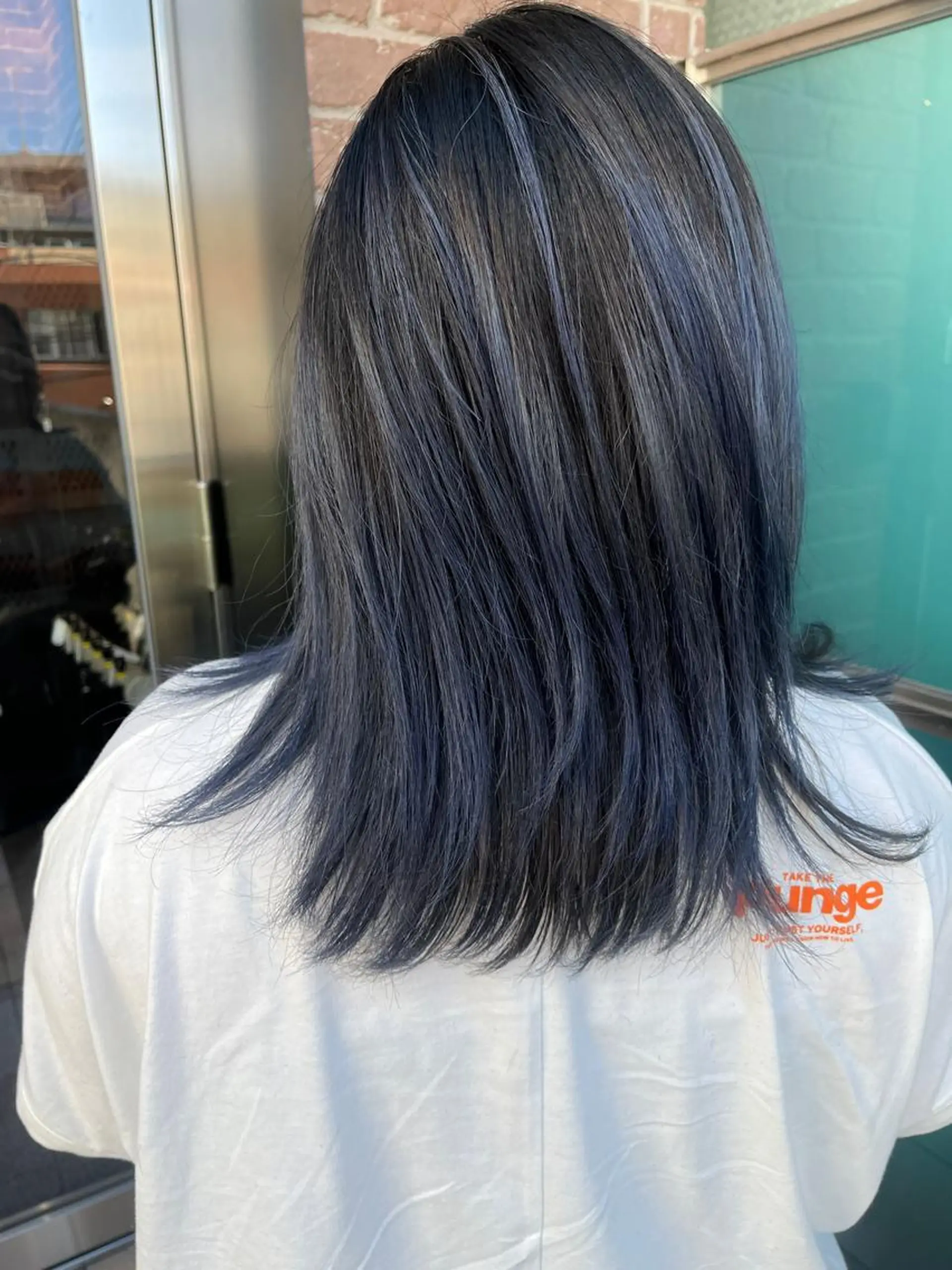 セミロング カラー パーマ ヘアアレンジ メンズ キッズ ネイル マツエク・マツパ アイブロウ メンズブリーチ メンズハイライト メンズインナーカラー メンズ韓国風 ブリーチ カット ヘアカラー ヘアセット 久木原 ゆりのヘアスタイル
