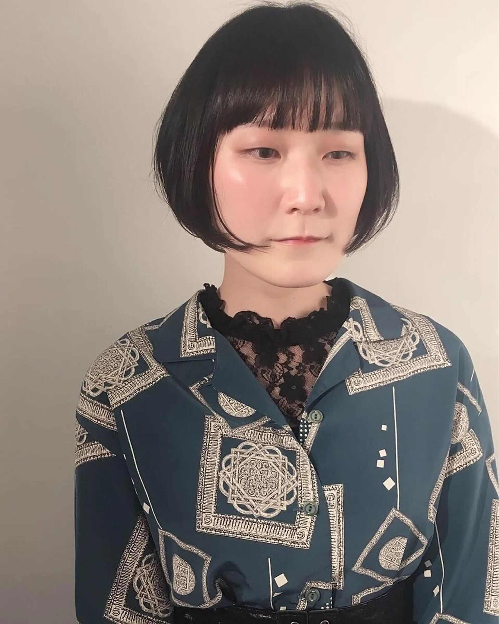 ショート カット ヨナイ チヒロのヘアスタイル