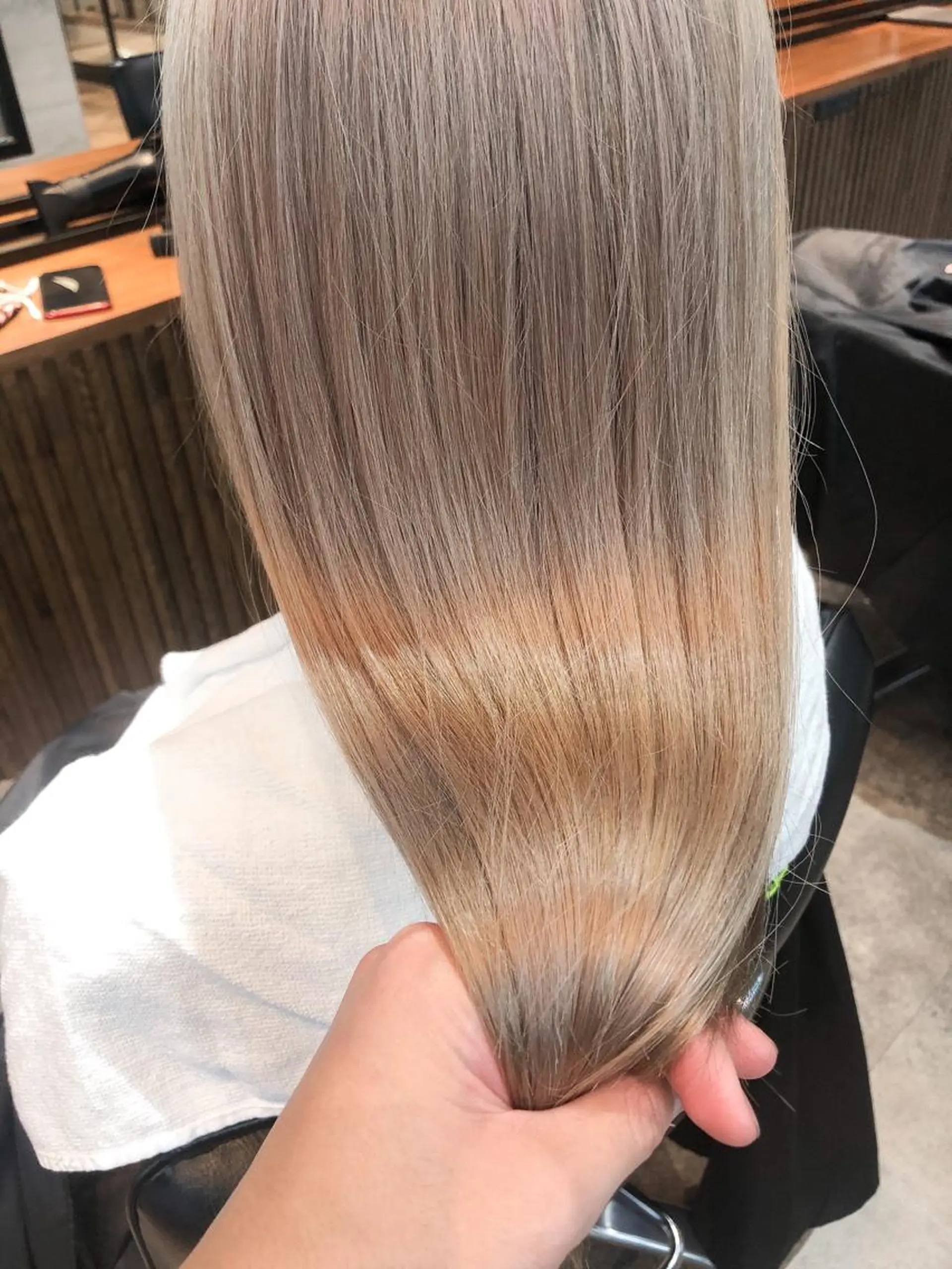 ミディアム カラー 韓国ヘア 店長NEGIのヘアスタイル