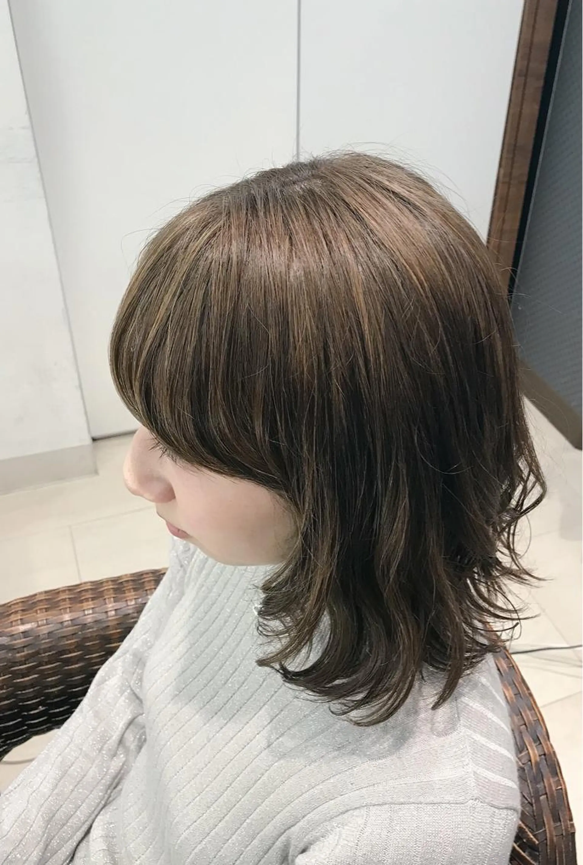 ミディアム カラー 【大人艶カラー🌿】 中畑リョウのヘアスタイル