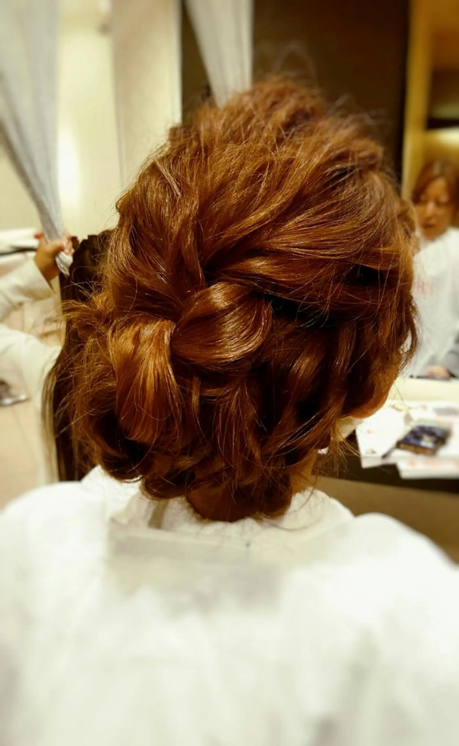 ミディアム ヘアアレンジ 秋山 幸太のヘアスタイル