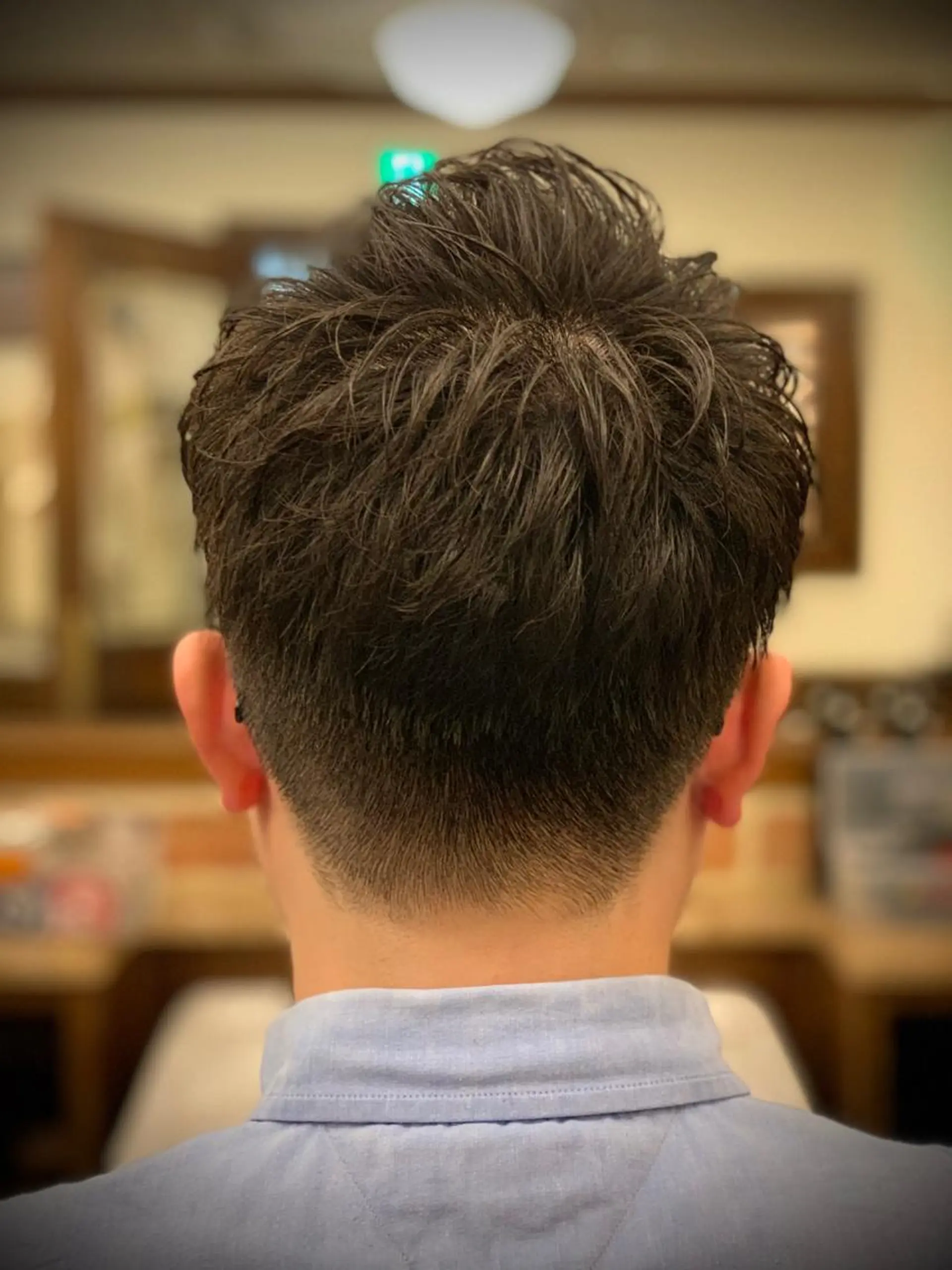 ミディアム ヒロ銀座 林のヘアスタイル