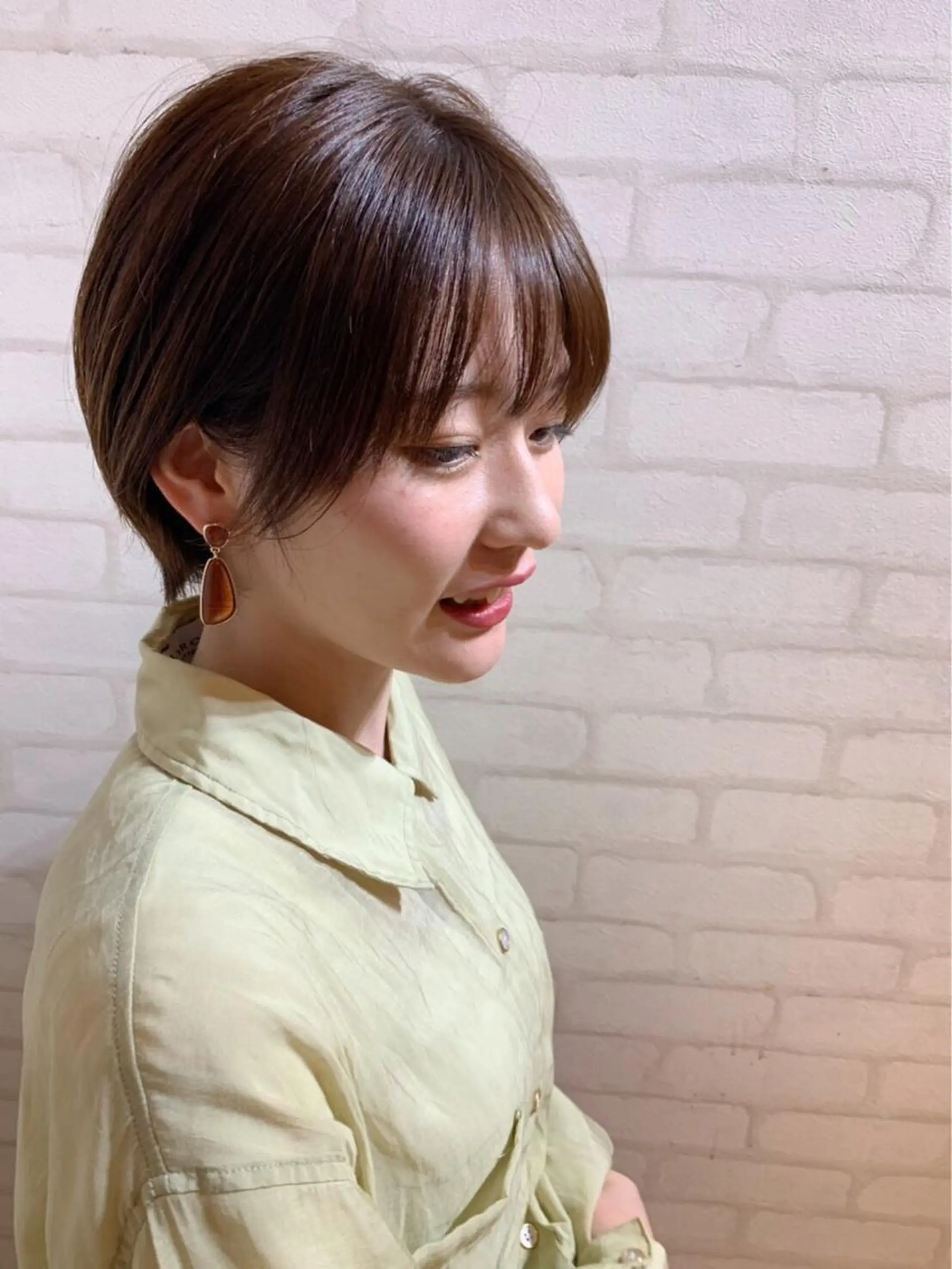 ショート drop/鶴見 /西巻大のヘアスタイル