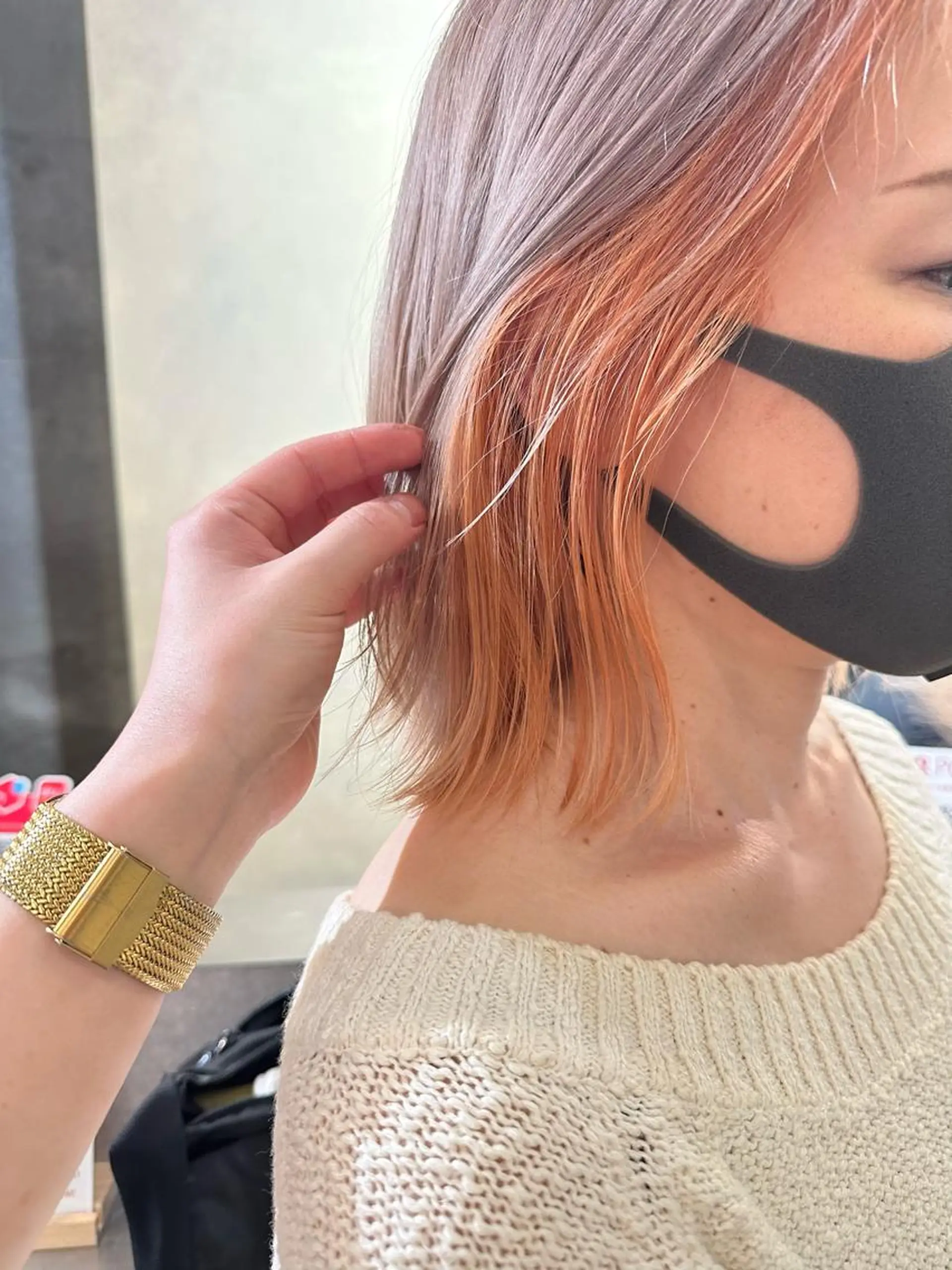 ショート 平成ギャル×韓国 mix💖MIKUのヘアスタイル