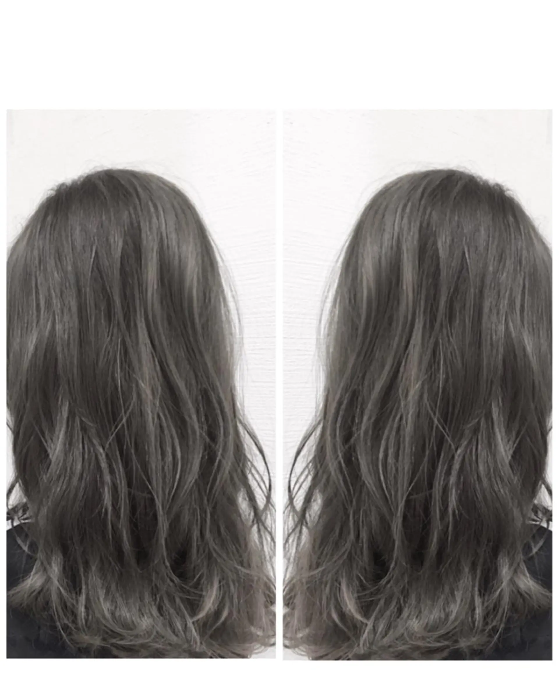 ミディアム 髪質改善\酸熱TR カット【店長】のヘアスタイル