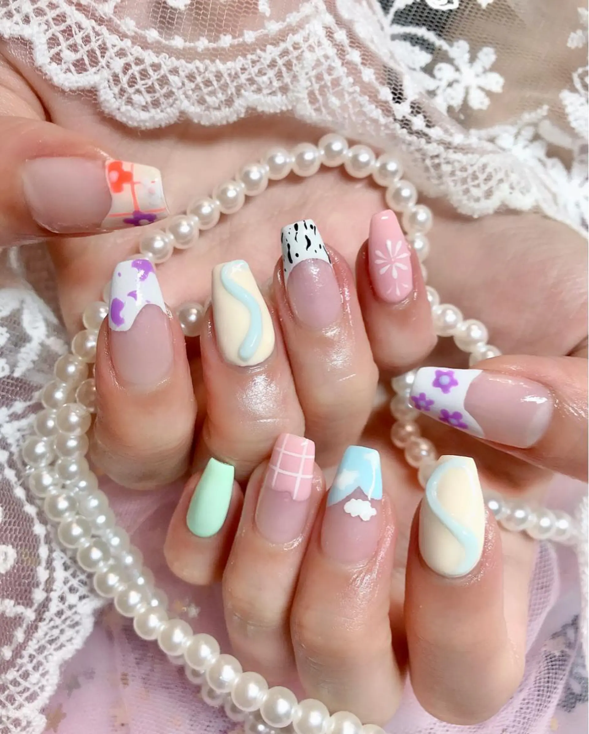 ネイル ハンドネイル Melody メロディのネイルデザイン