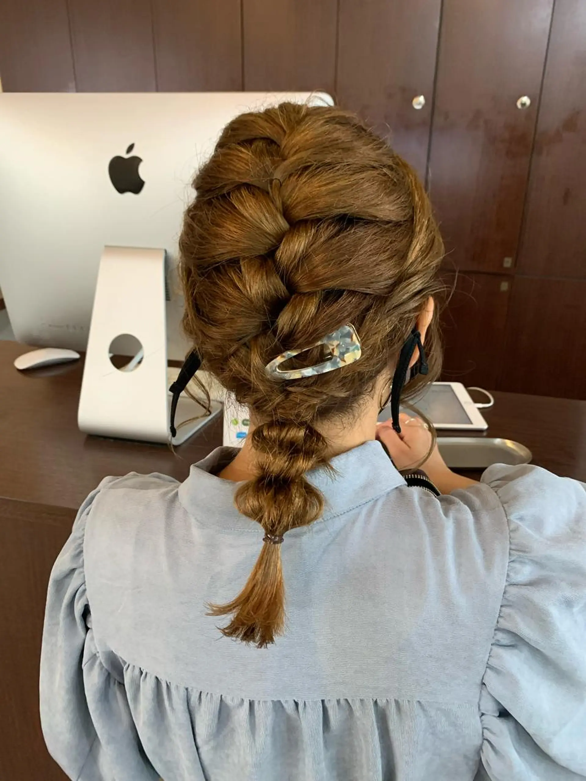 ミディアム Emma ecole /栄/RIOのヘアスタイル