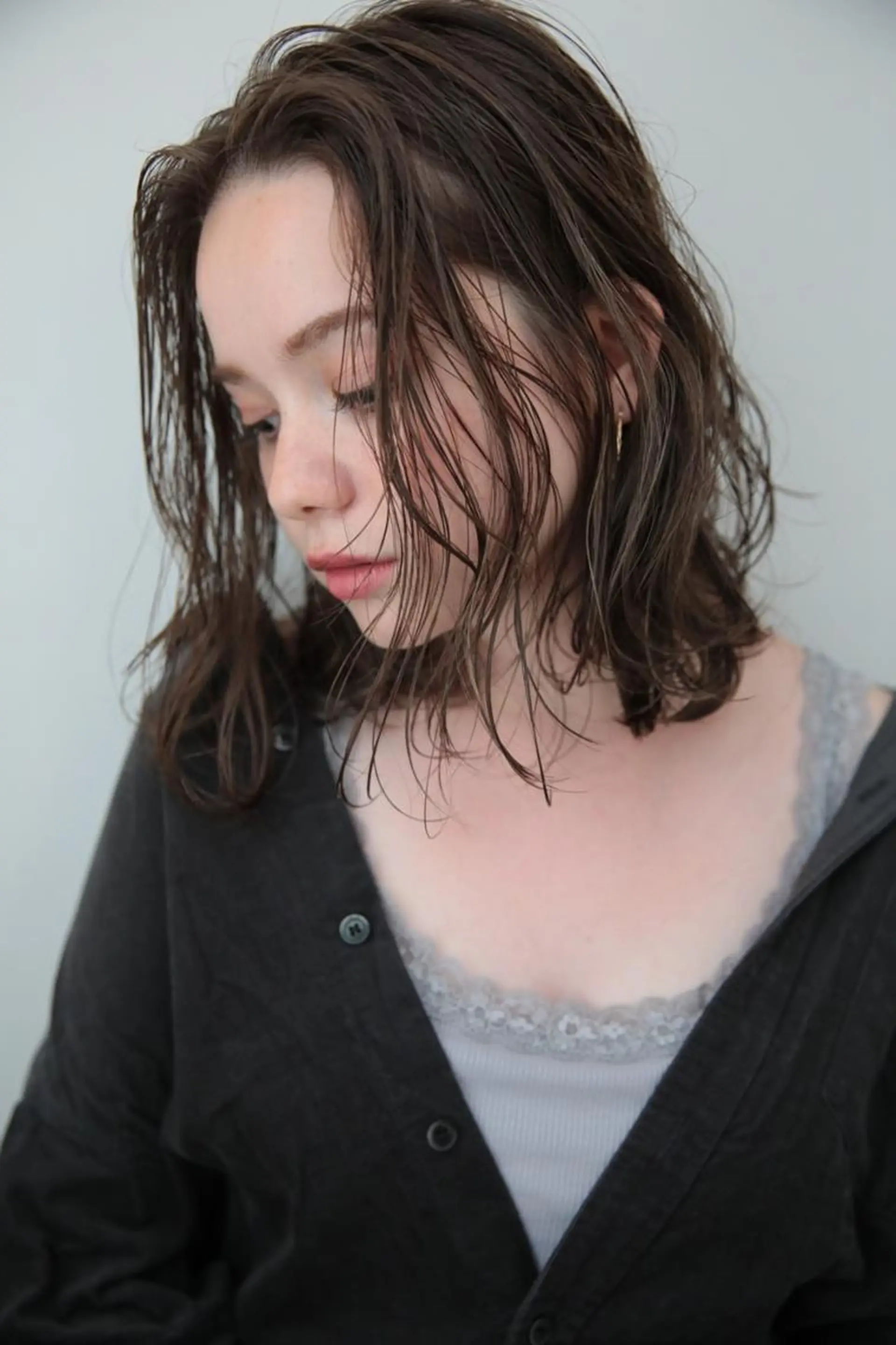 ショート カラー パーマ レイヤーカット✂️ 横浜No1♡下鳥翔子のヘアスタイル