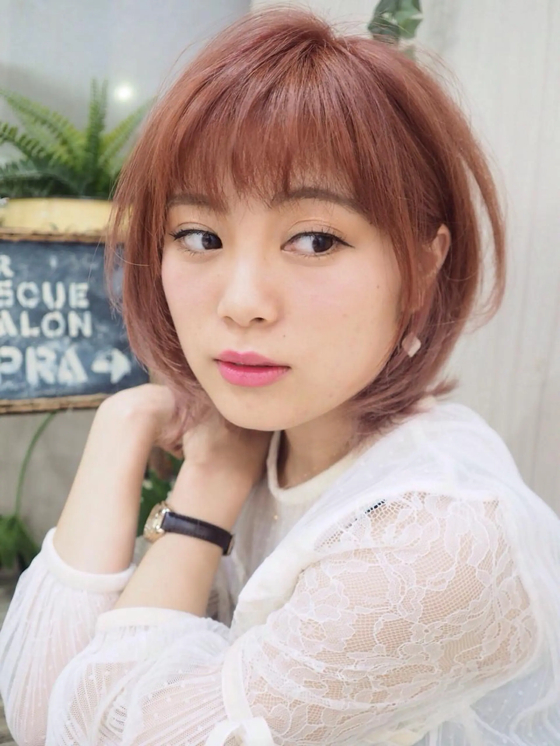 ミディアム ヘアレスキュー カプラ所属・【全部無料🙇】 おがわようしんのヘアスタイル