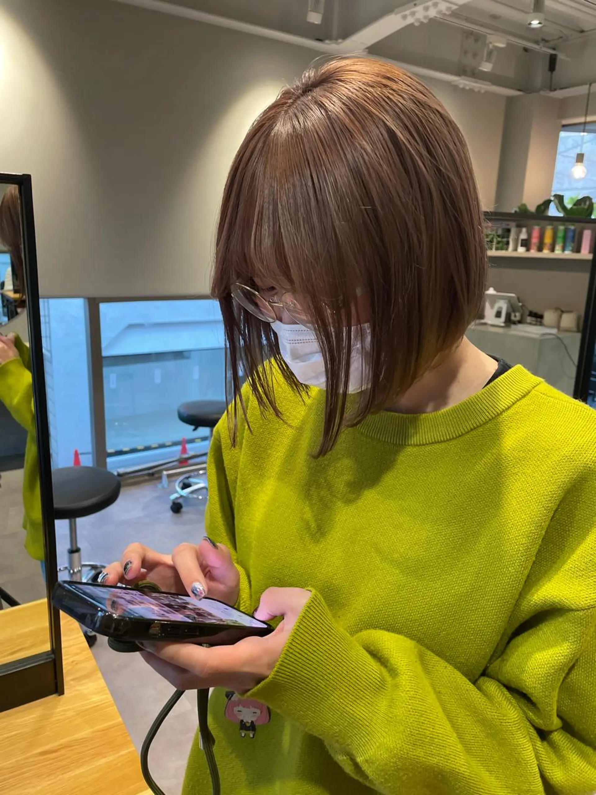 ショート カラー カット ヘアカラー トリートメント 韓国風/オシャレ /縮毛矯正/滝口琴未のヘアスタイル