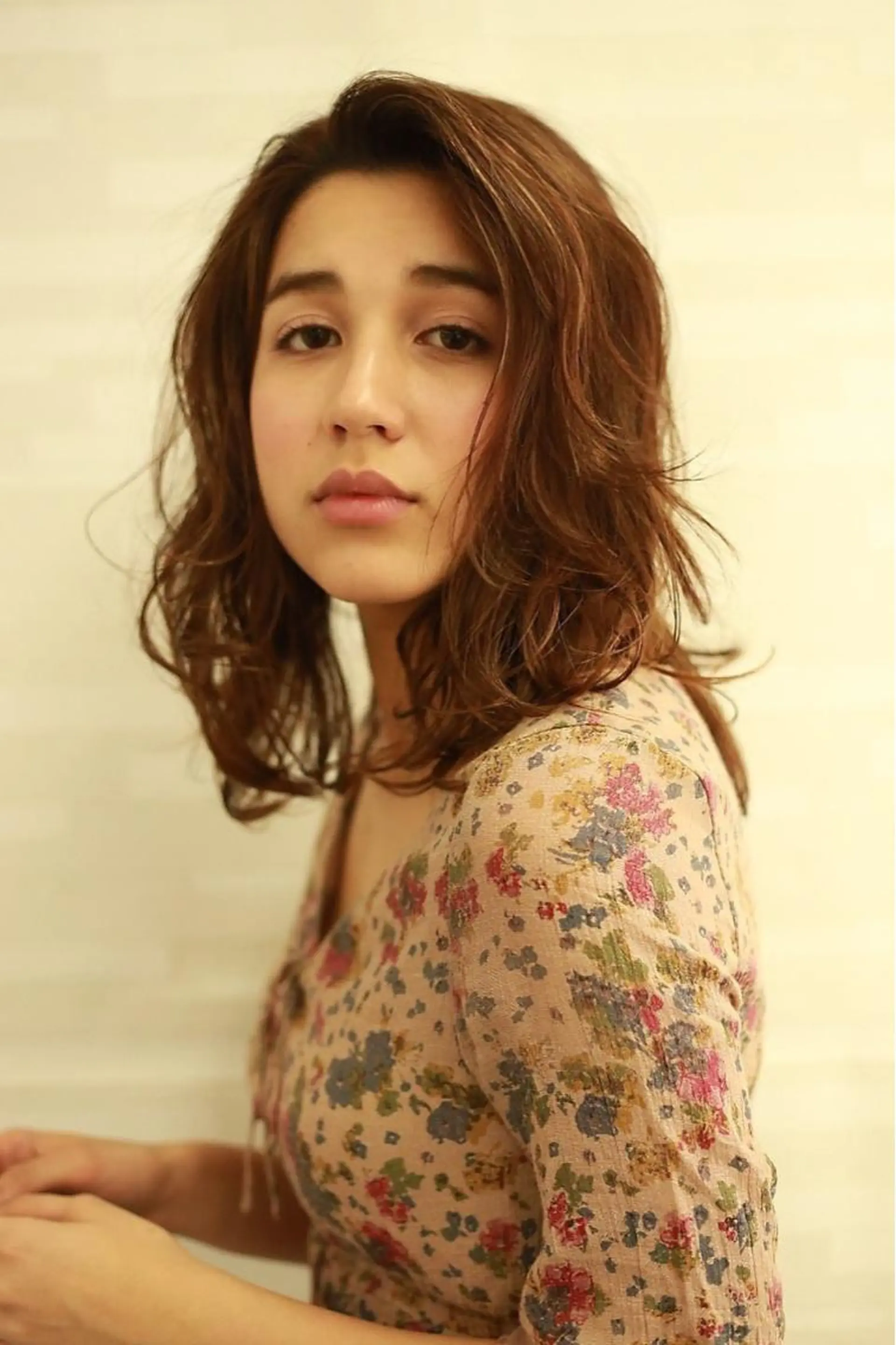 ロング カラー Ashanti 磯崎のヘアスタイル