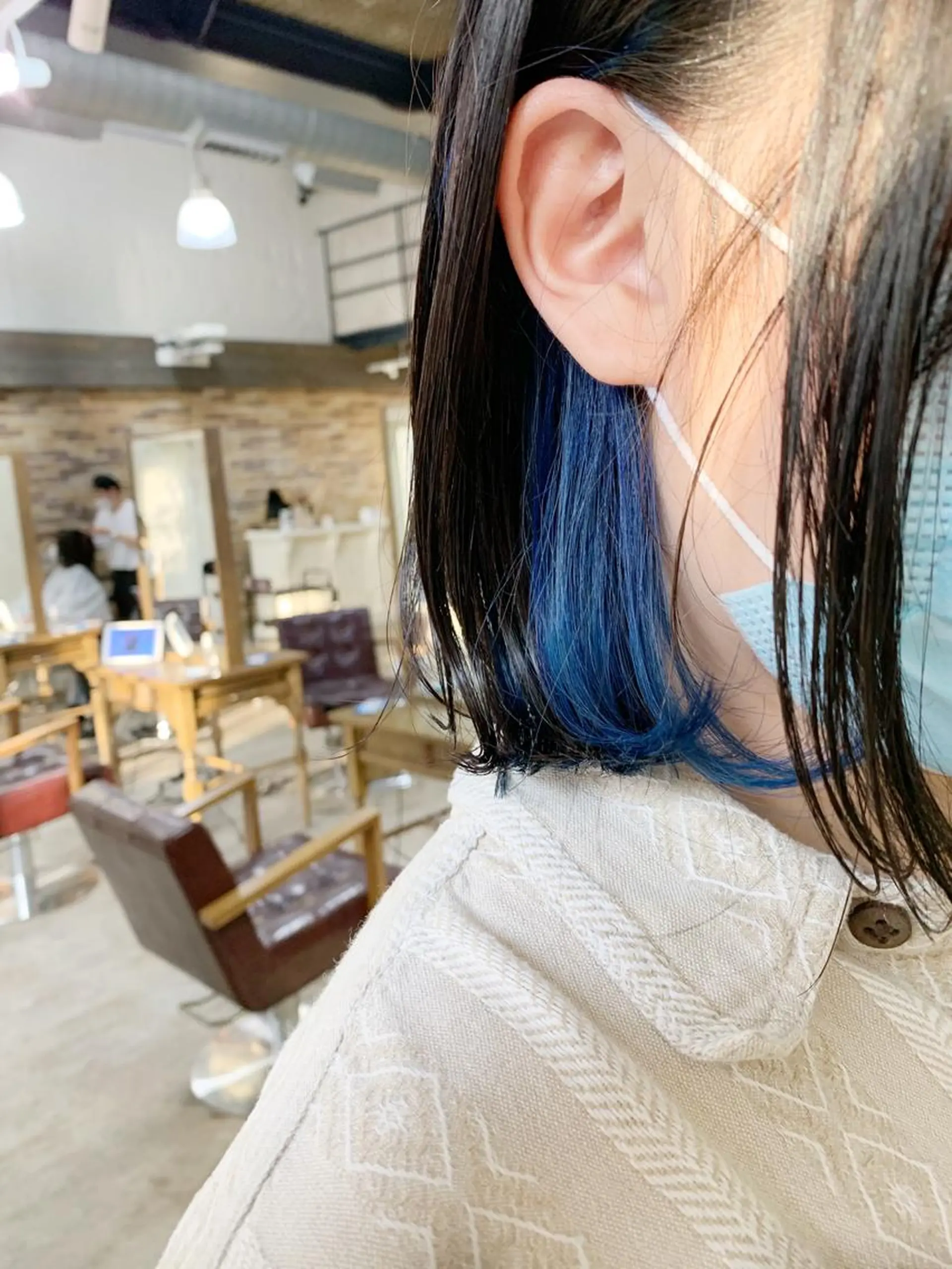 ミディアム カラー ヘアカラー トリートメント トリートメント /カラー/NAOKIのヘアスタイル