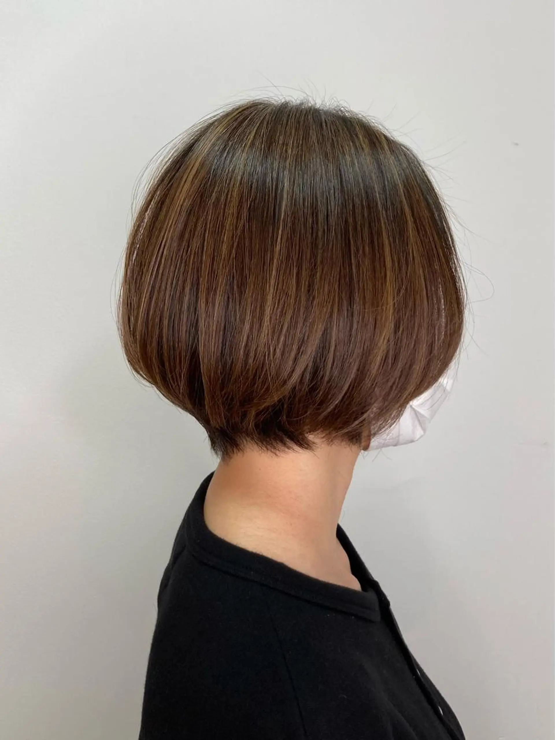 ショート カット 【白髪ぼかし】 愛甲竜佑のヘアスタイル