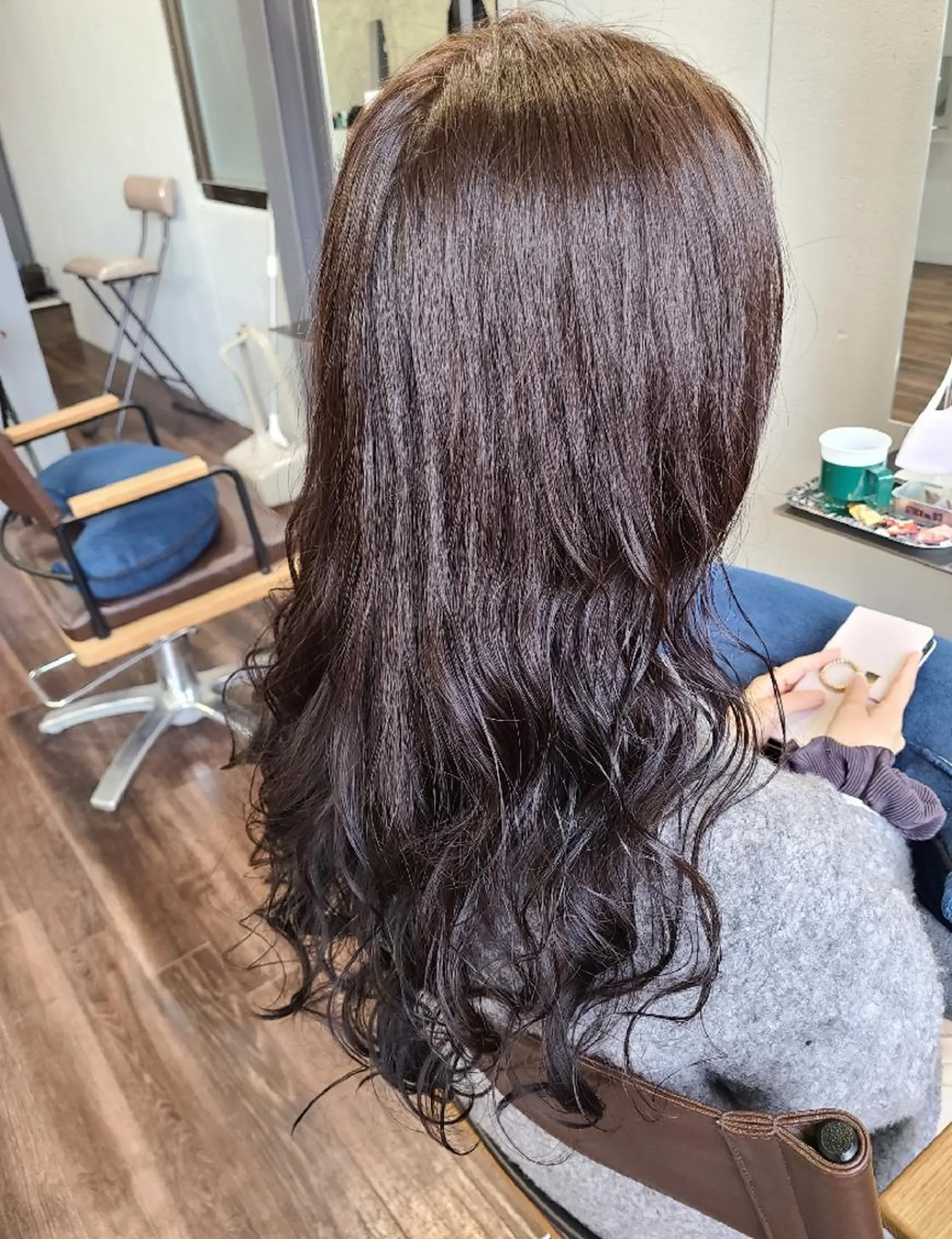 ロング パーマ ヘアアレンジ エアウェーブ カット パーマ トリートメント terra✂️川嶋 大輔のヘアスタイル