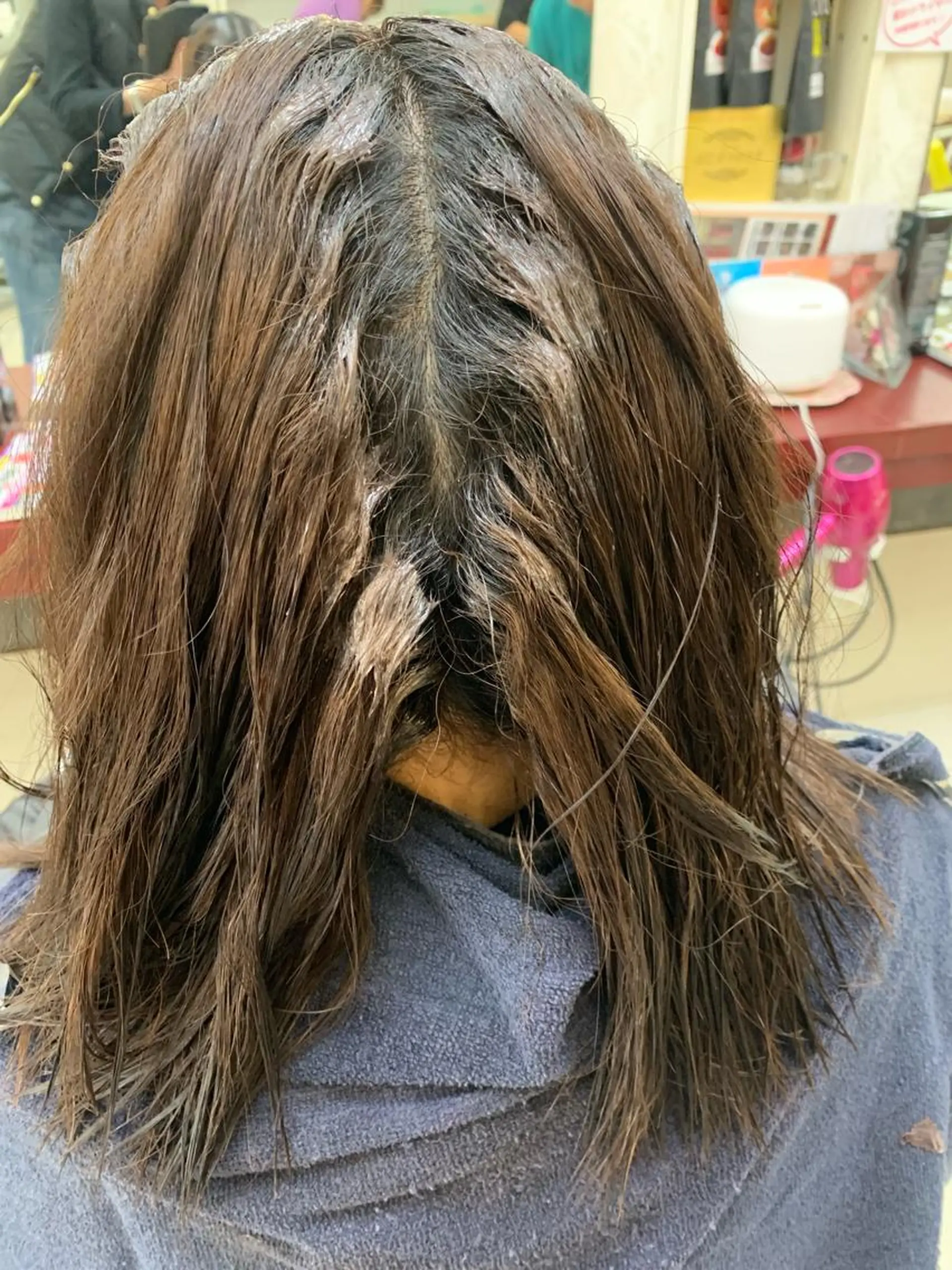 ミディアム 竹内 英明のヘアスタイル