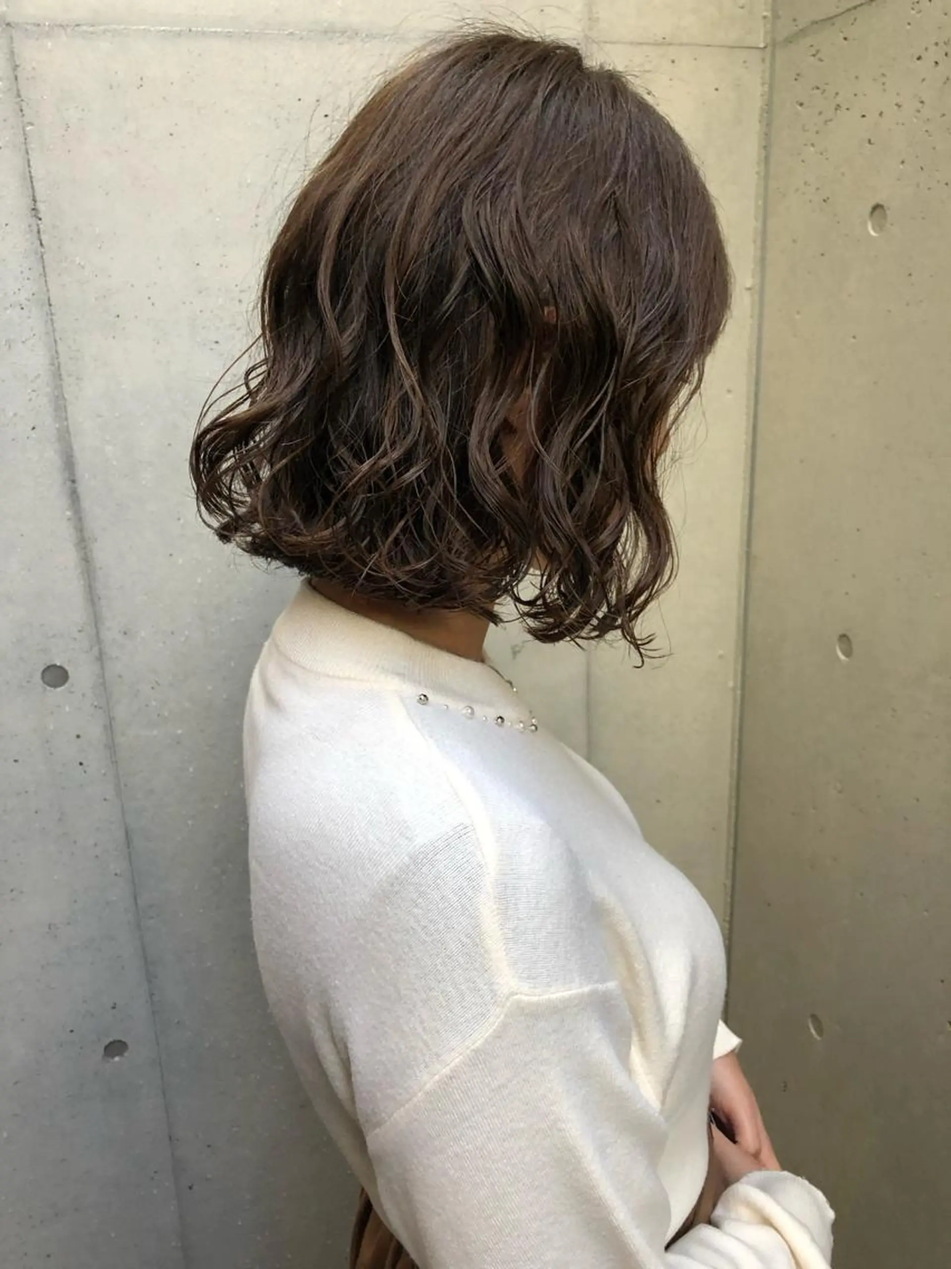 ショート パーマ カット パーマ ロングパーマ木村 ボブパーマのヘアスタイル