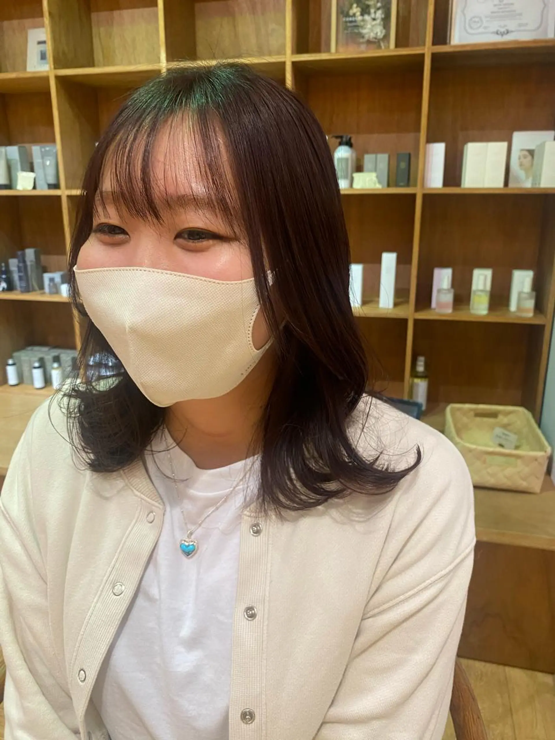 ミディアム カラー 🎗️【ヘアセット 美眉】吉川玲🎗️のヘアスタイル