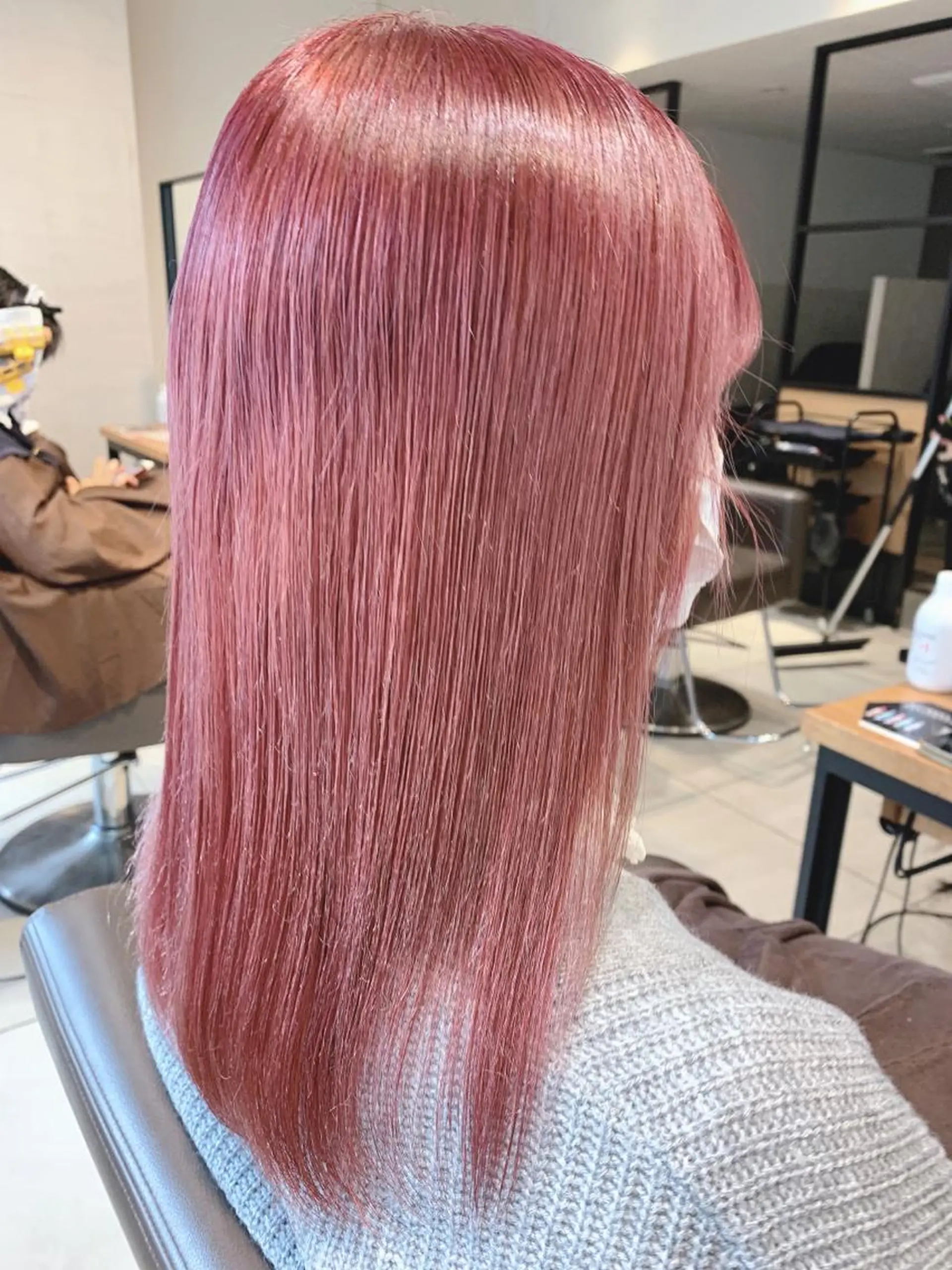 ミディアム カラー 🌿earth亀有店 【緑髪のノブ】🌿のヘアスタイル